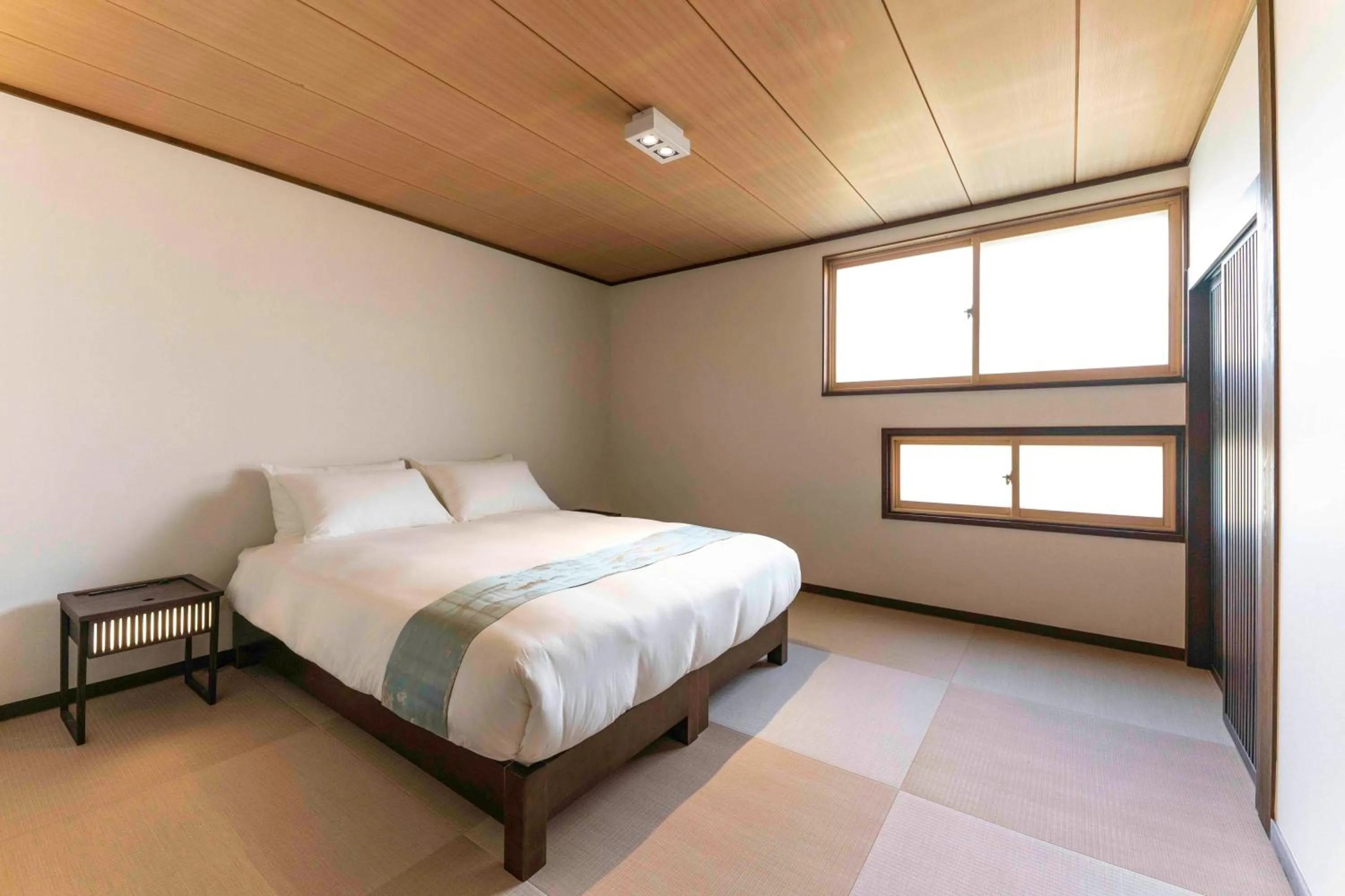 Bed in SKI INN HAKUBA