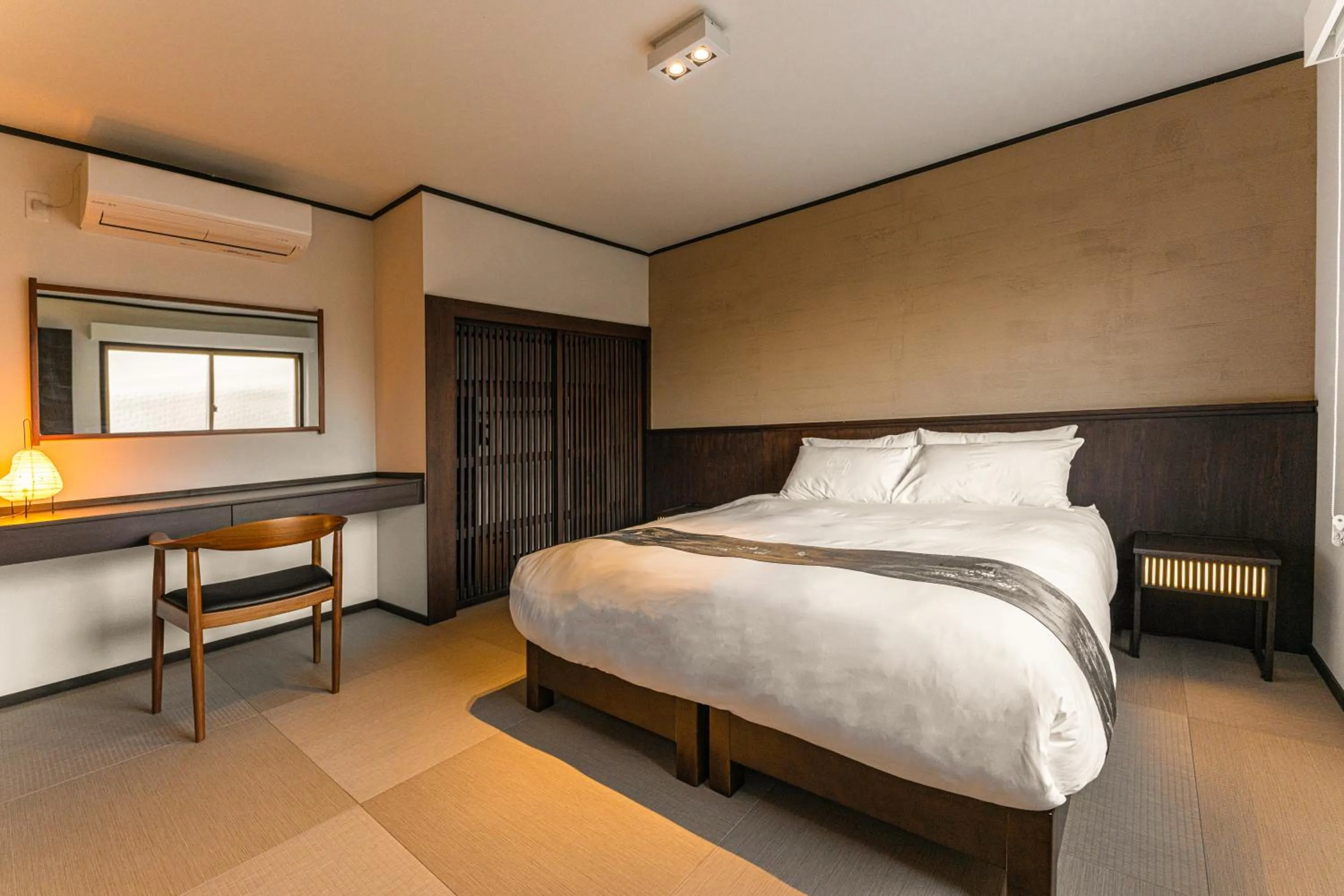 Bed in SKI INN HAKUBA