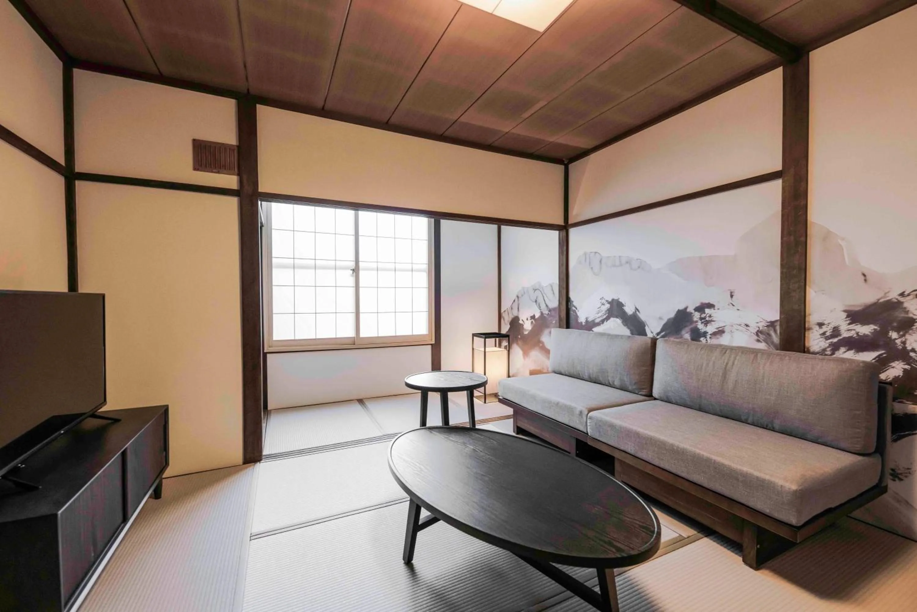 Living room in SKI INN HAKUBA