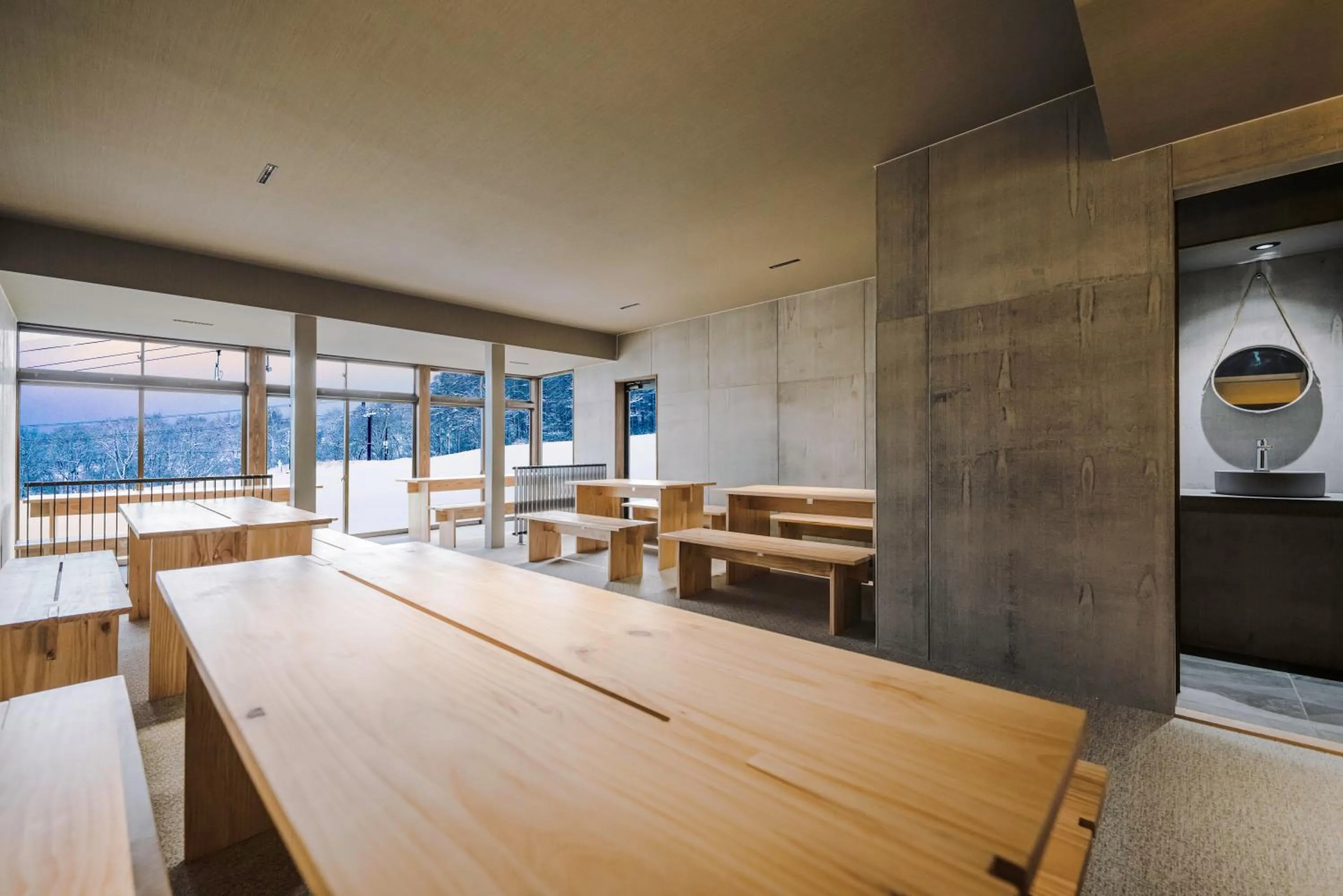 Restaurant/places to eat in SKI INN HAKUBA