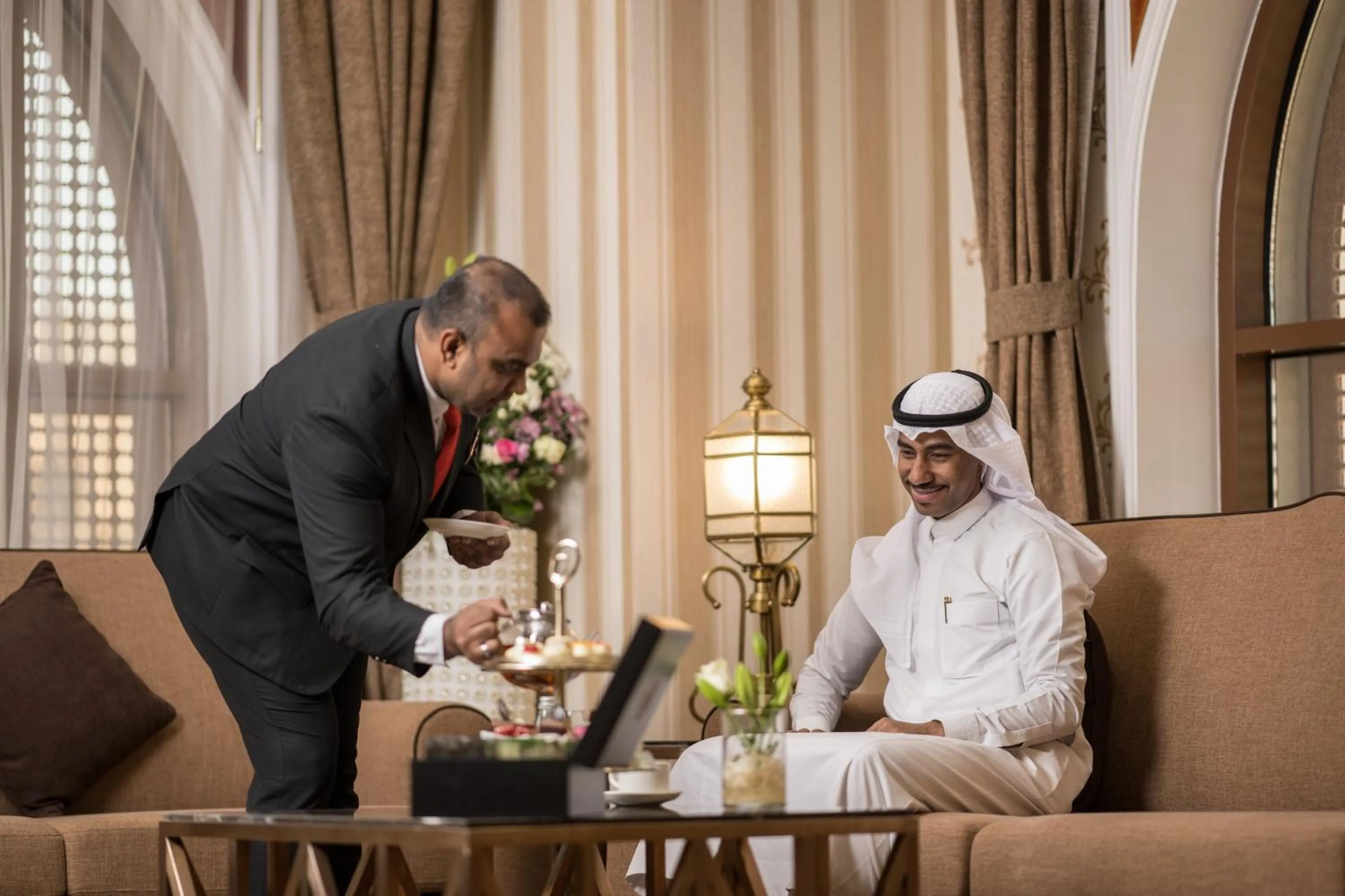 Staff in Elaf Al Taqwa Hotel