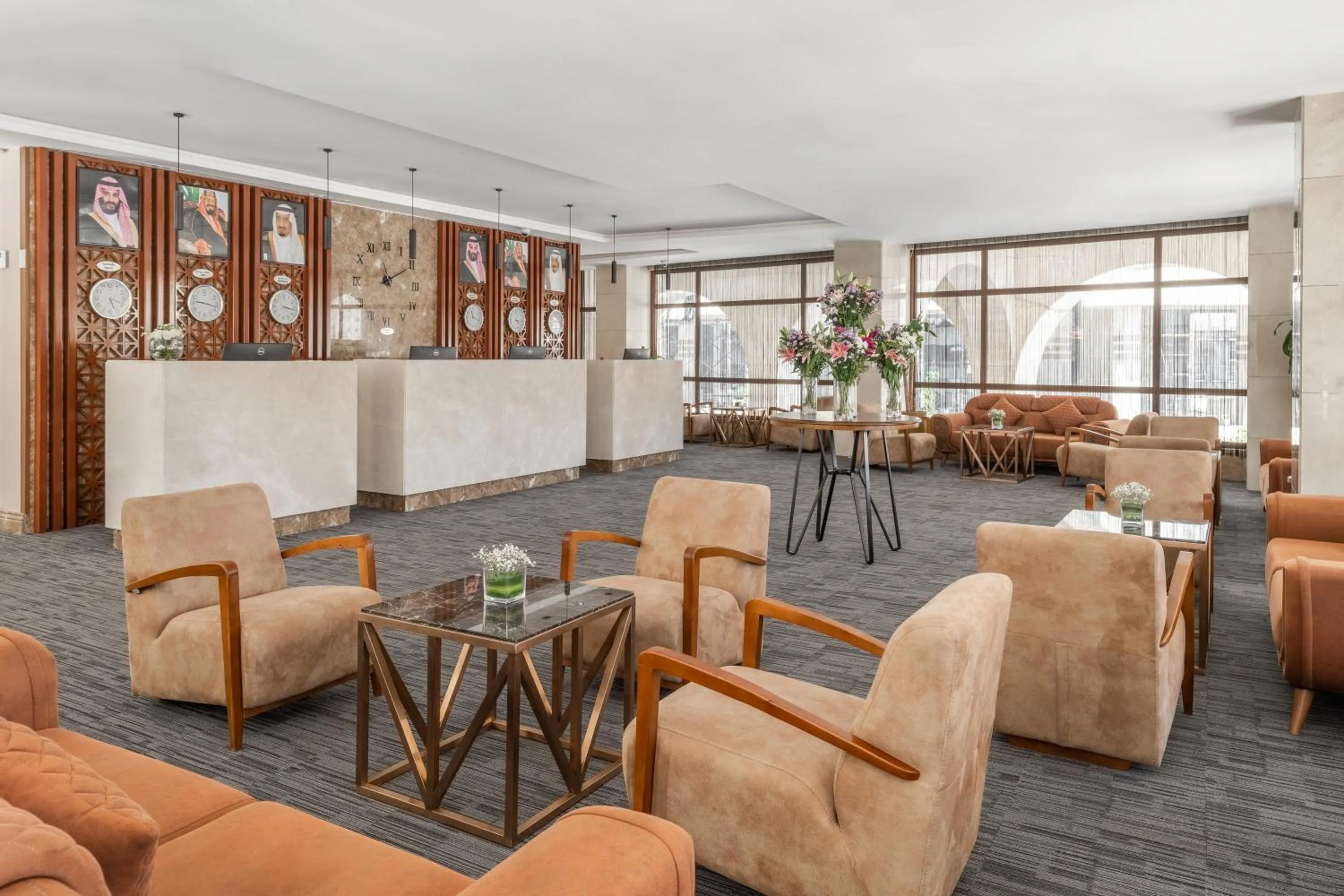 Lobby or reception in Elaf Al Taqwa Hotel