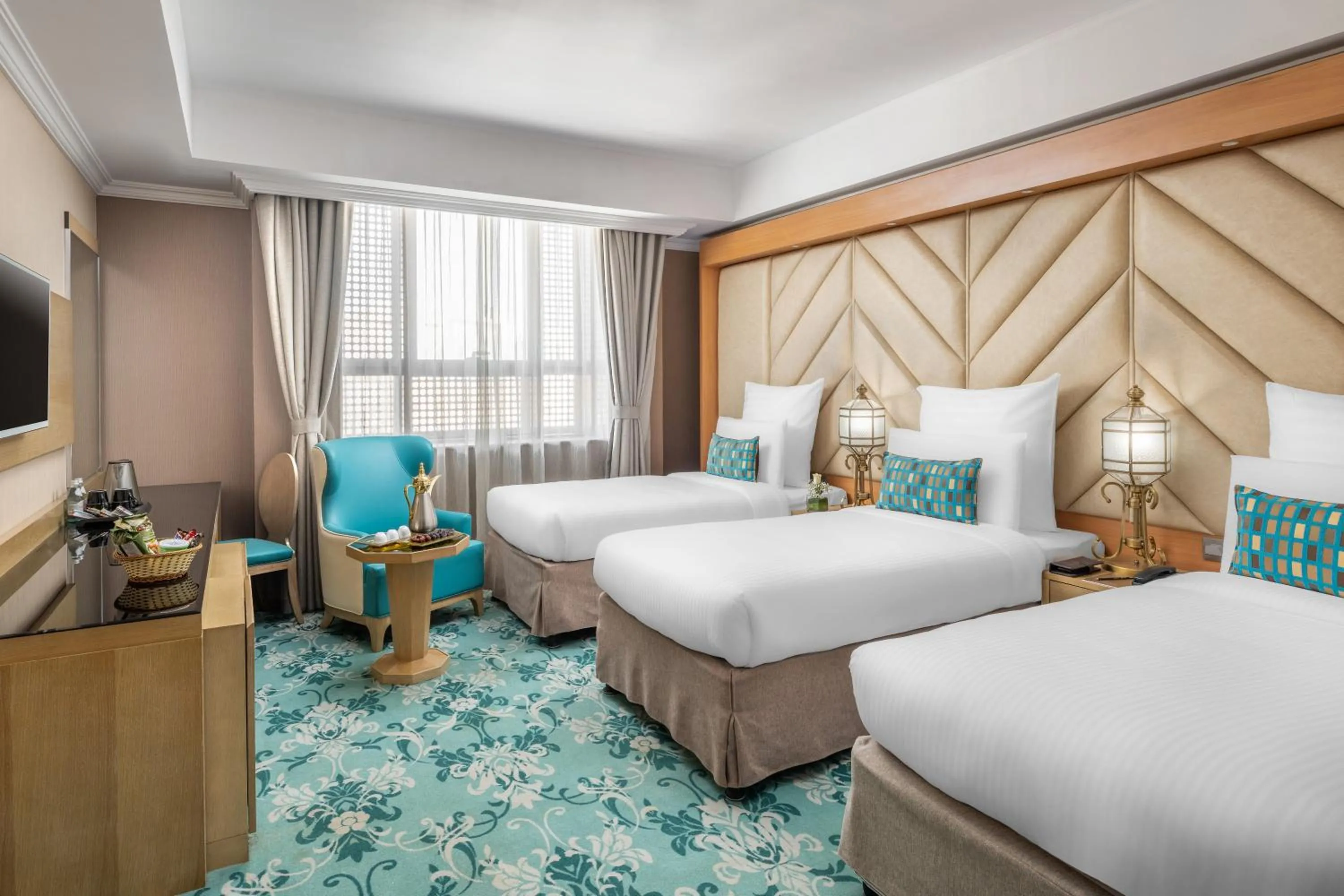 Photo of the whole room, Bed in Elaf Al Taqwa Hotel