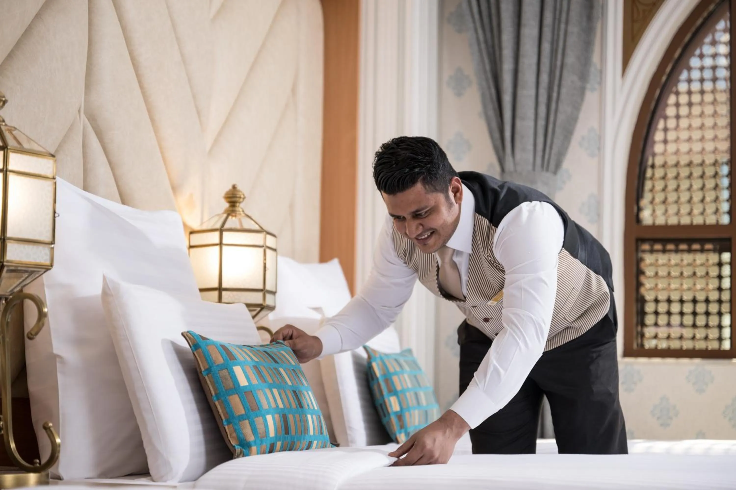 Staff in Elaf Al Taqwa Hotel