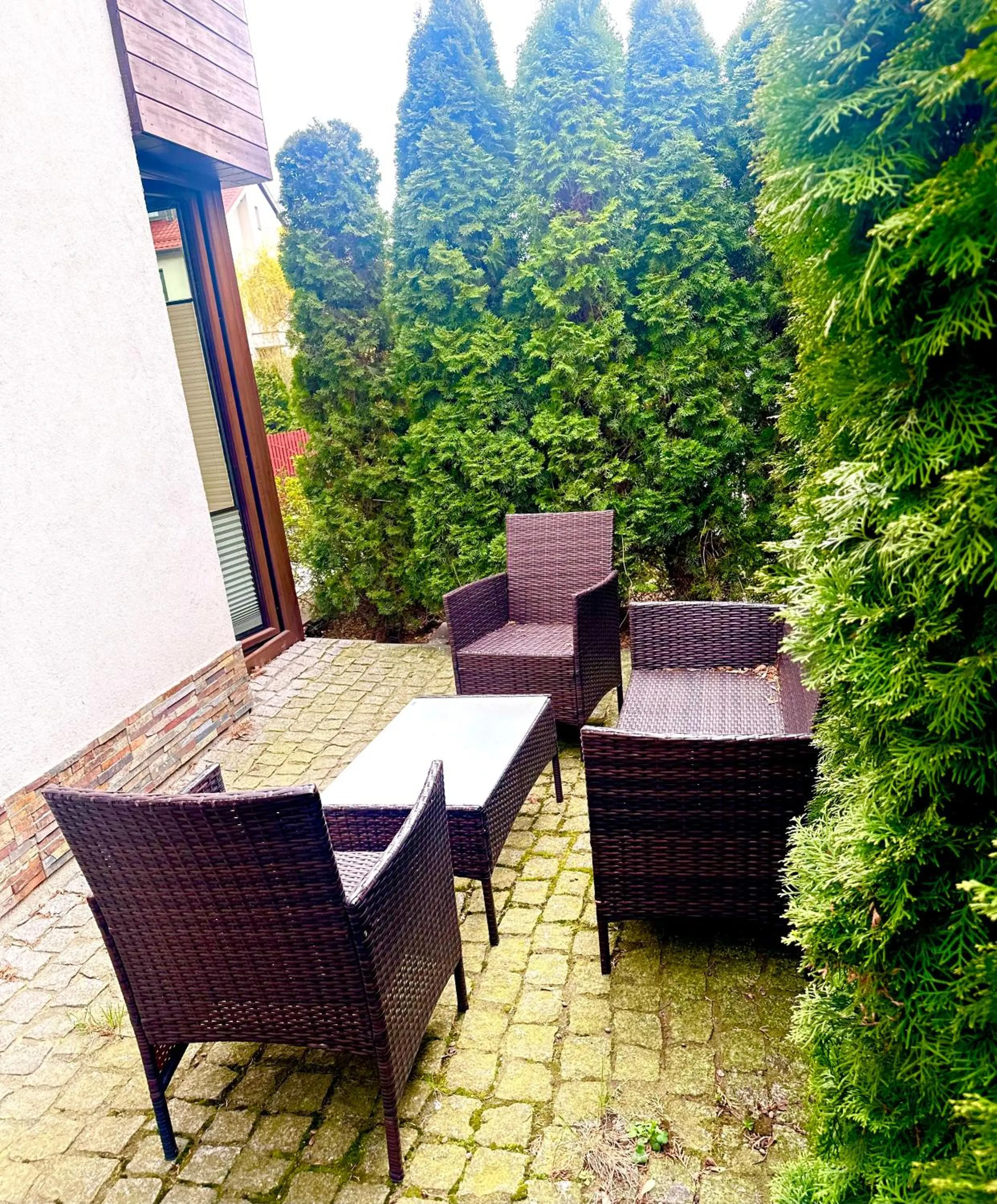 Patio in Rezydencja Wind Rose - luxury ApartHotel Gdansk