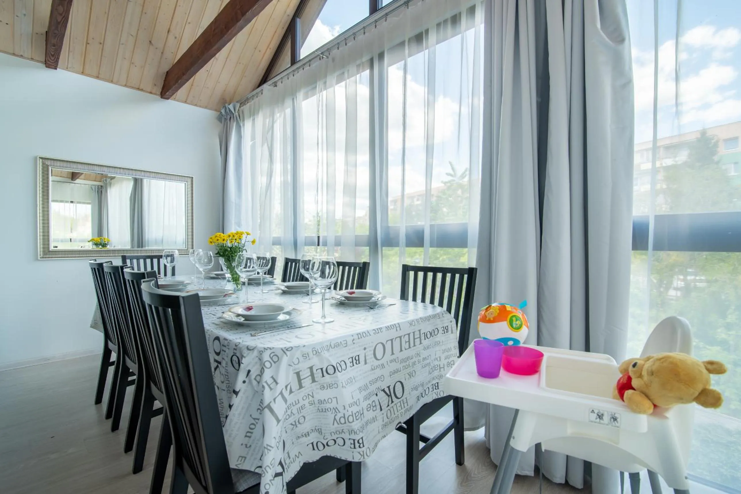Dining area in Rezydencja Wind Rose - luxury ApartHotel Gdansk