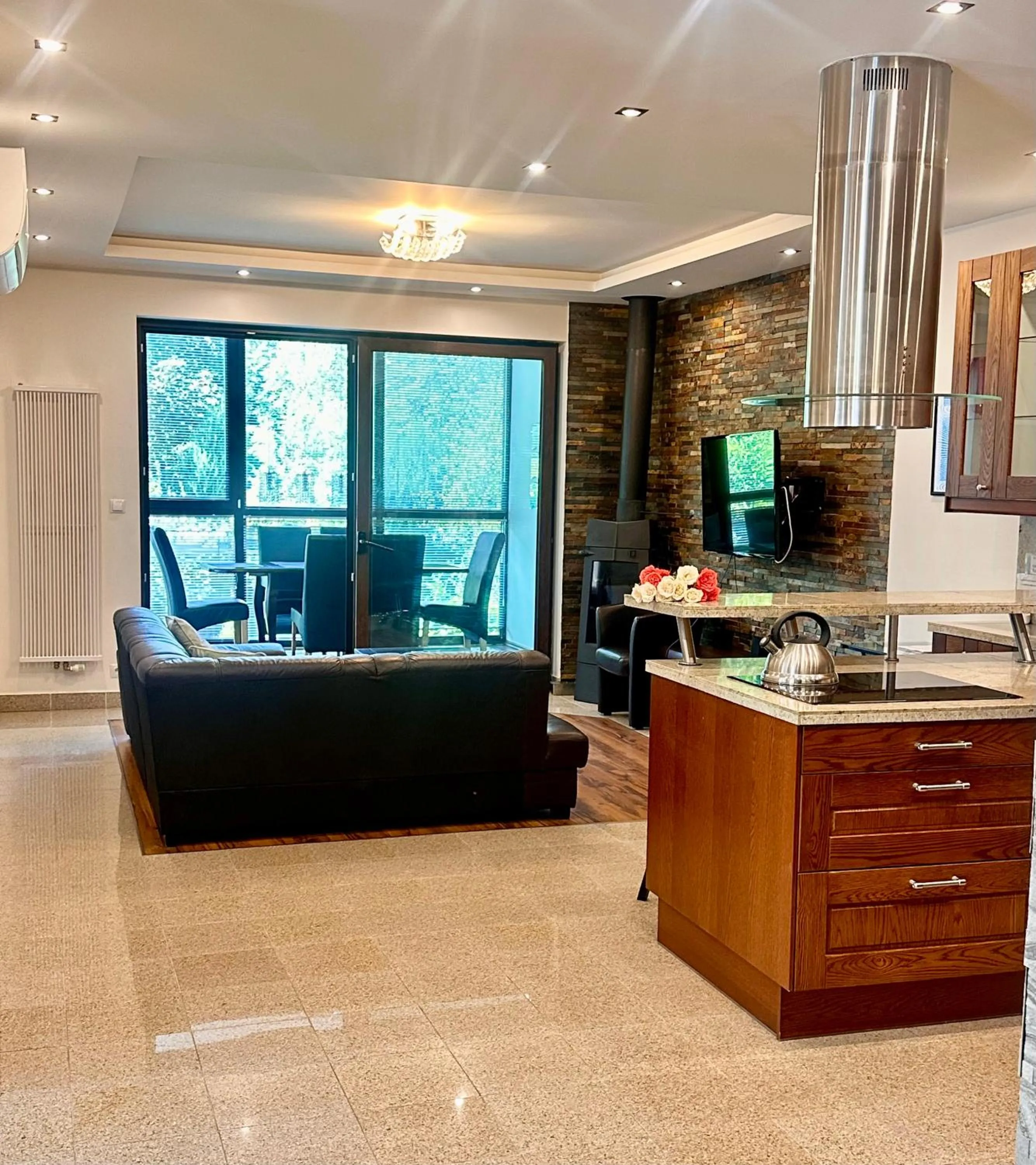 TV and multimedia in Rezydencja Wind Rose - luxury ApartHotel Gdansk