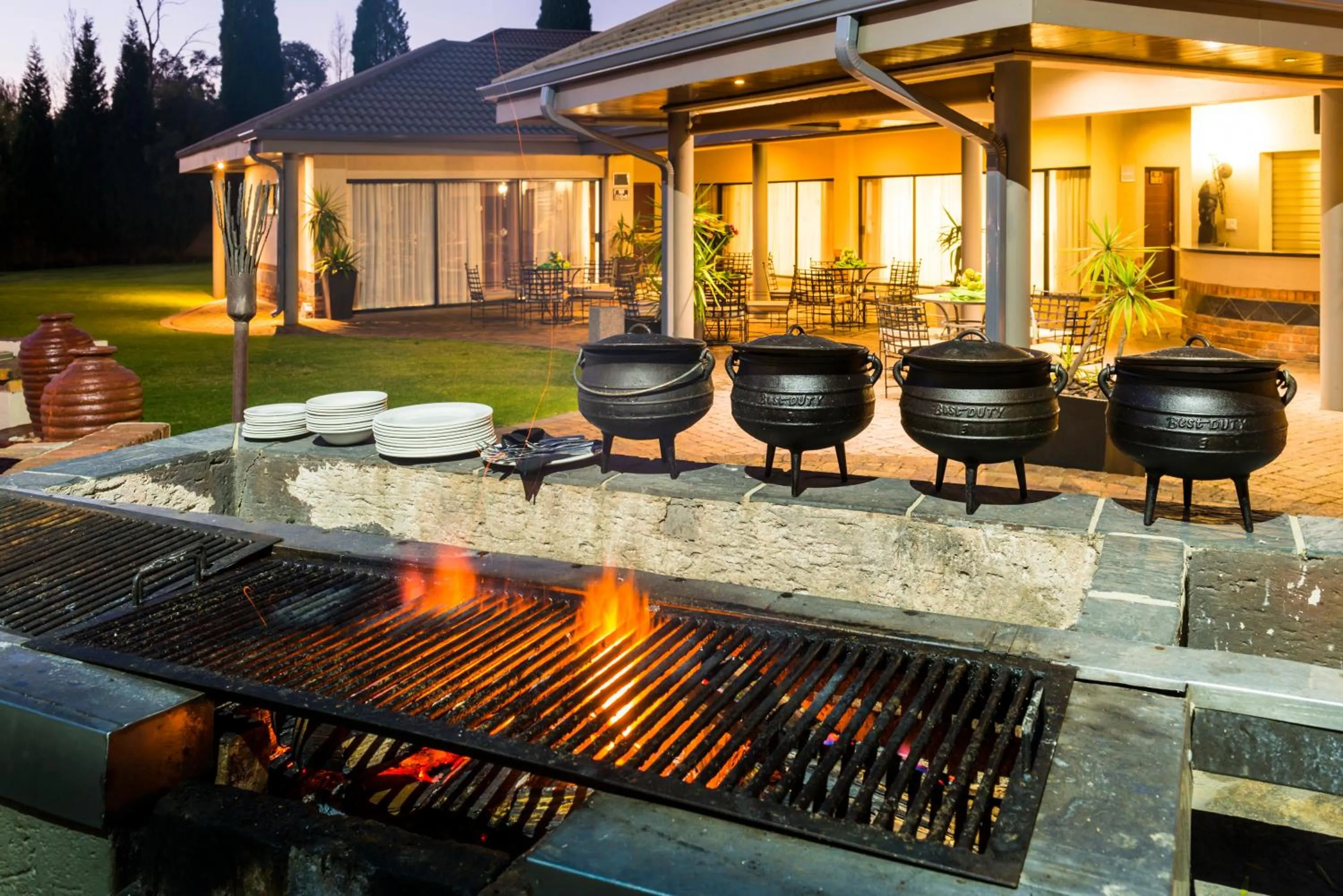 BBQ facilities in aha Kopanong Hotel & Conference Centre