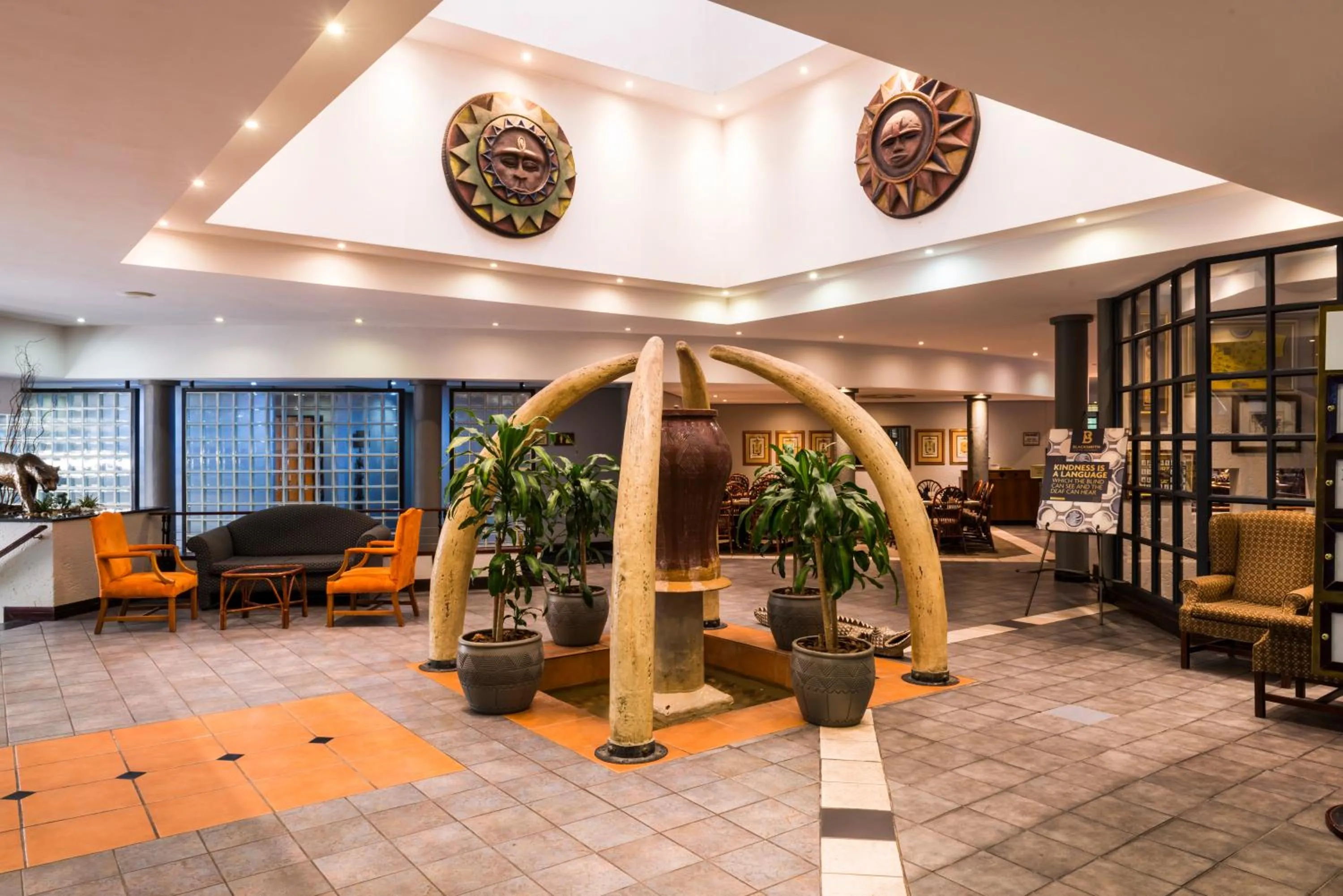 Lobby or reception in aha Kopanong Hotel & Conference Centre