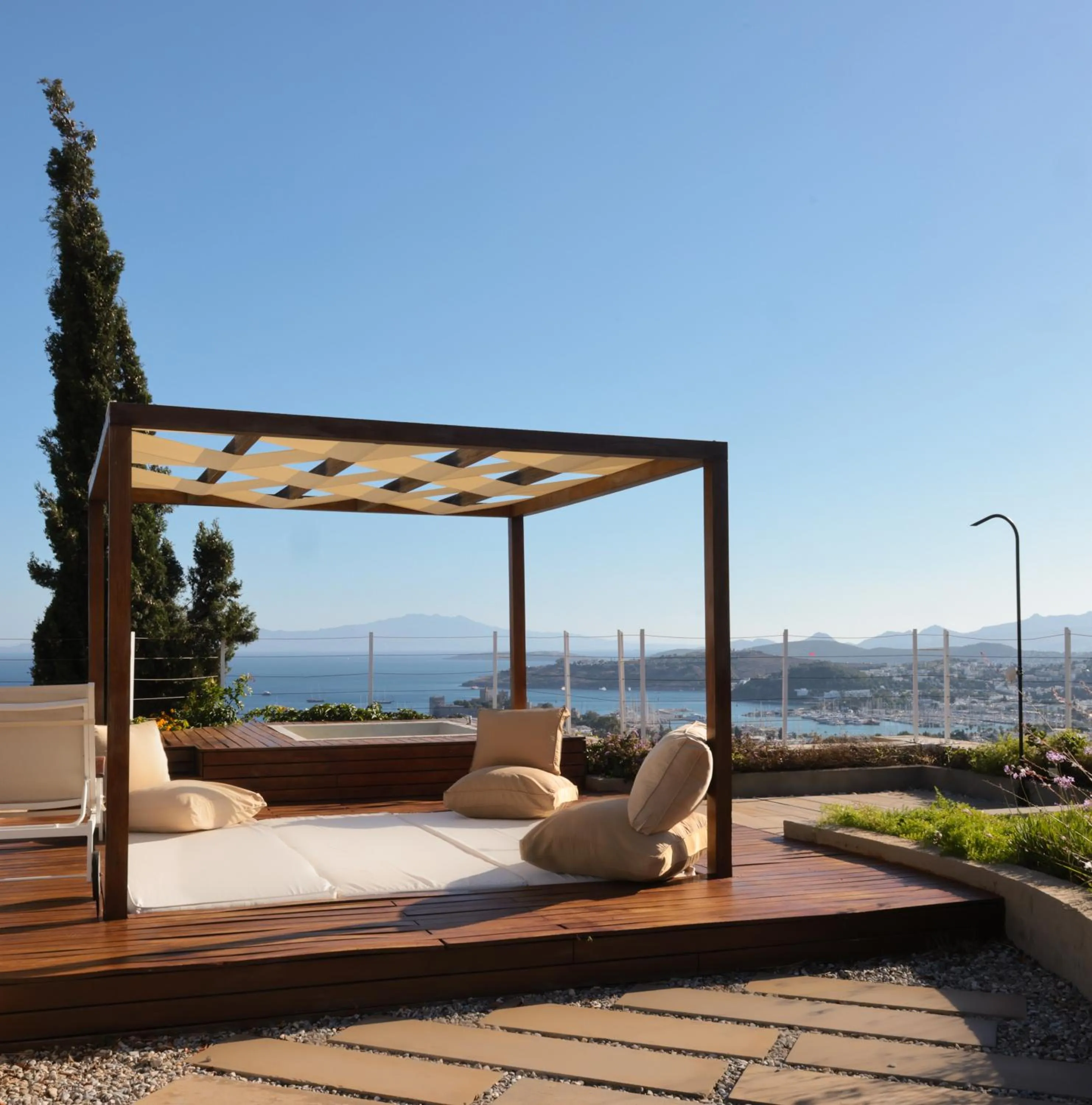 Patio in The Marmara Bodrum - Adult Only