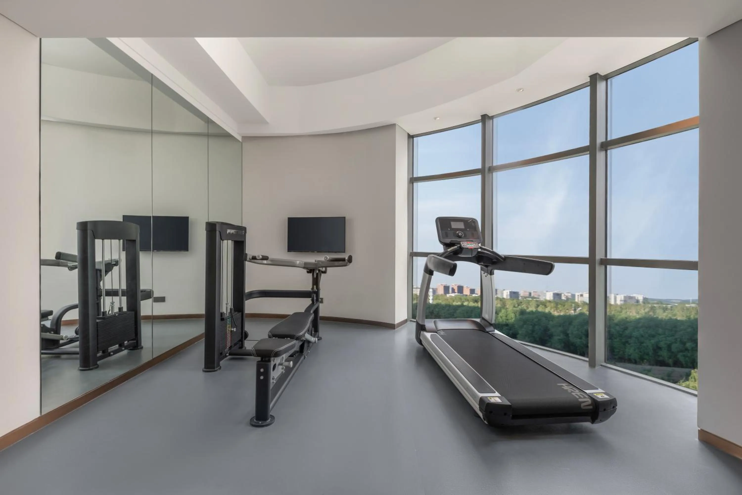 Fitness Center/Facilities in Holiday Inn Express Changchun Ecological Square, an IHG Hotel