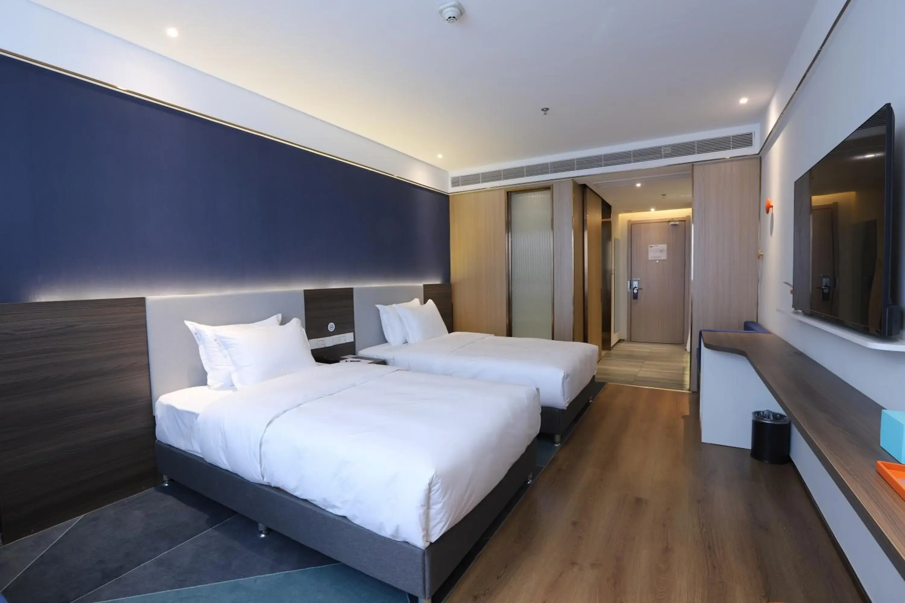 Standard Twin Room in Holiday Inn Express Hengshui Railway Station by IHG Standard Twin Room in Holiday Inn Express Hengshui Railway Station by IHG