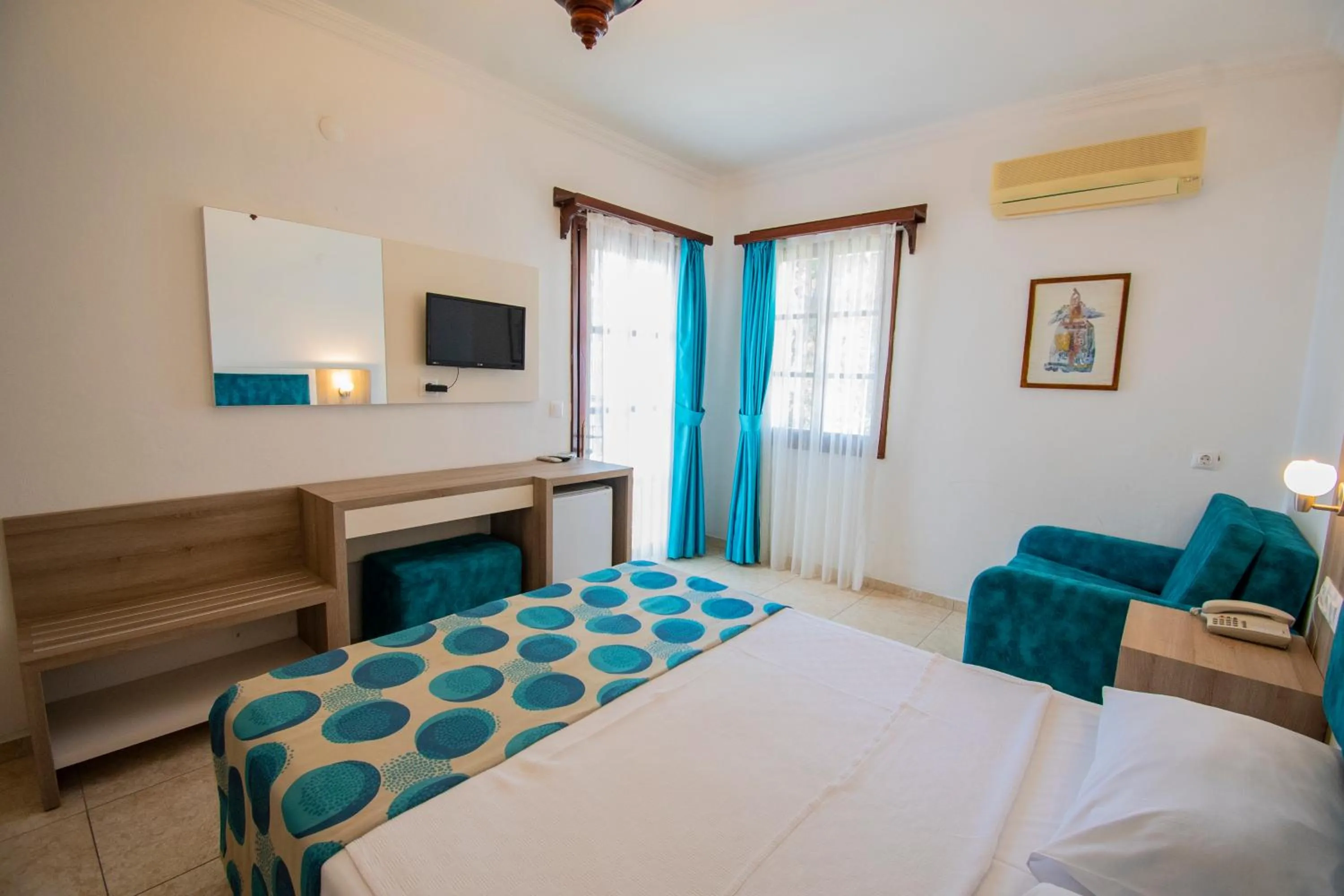 Bed in Sami Beach Hotel- All Inclusive