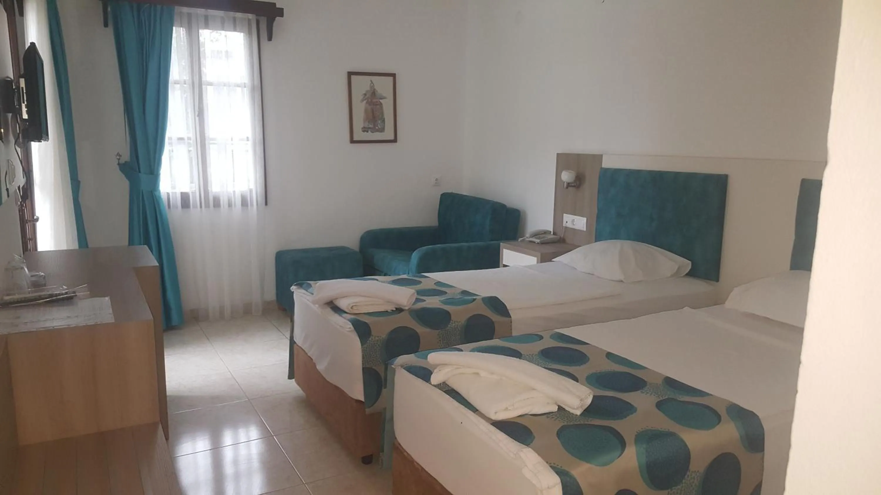 Bed in Sami Beach Hotel- All Inclusive