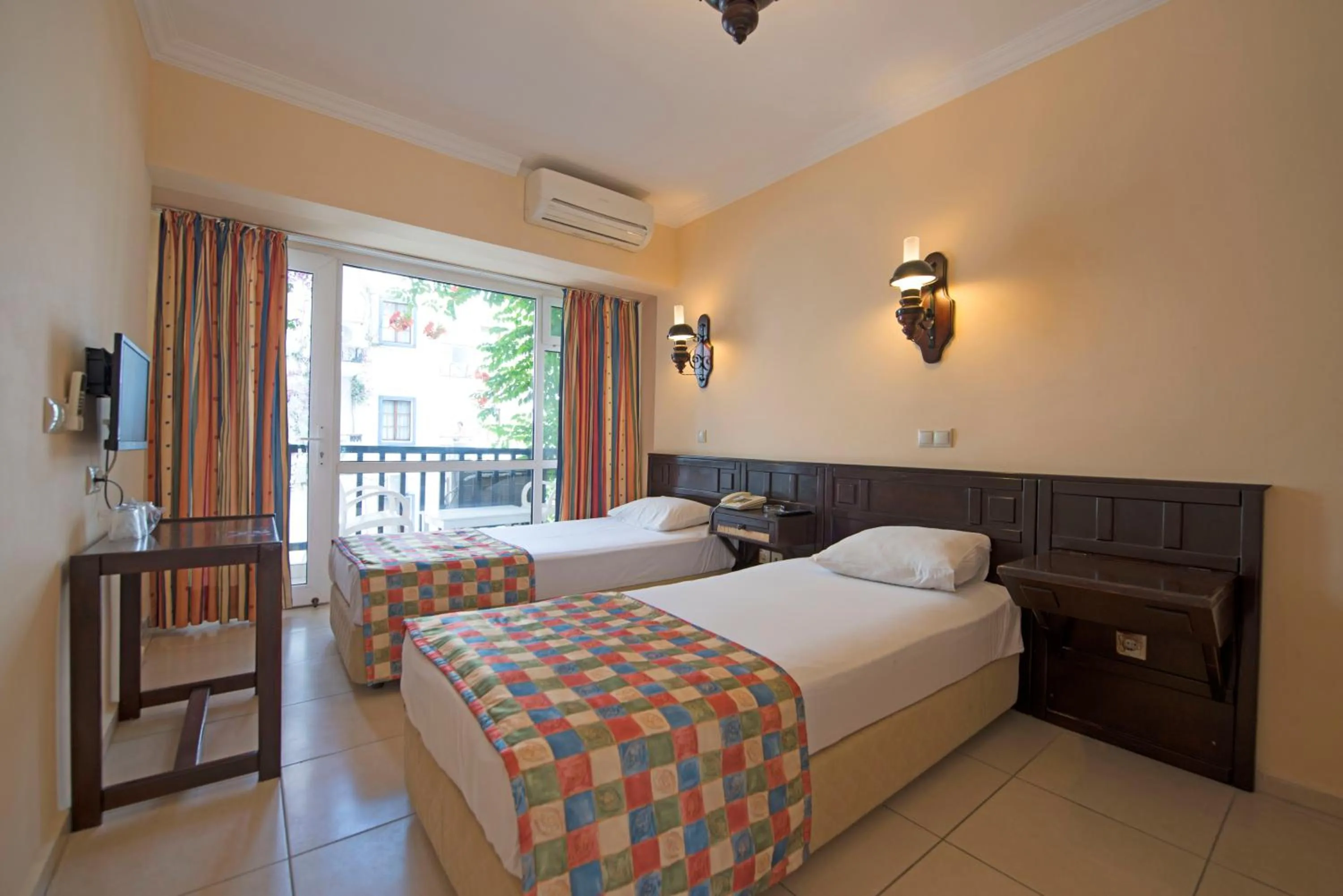 Bed in Sami Beach Hotel- All Inclusive