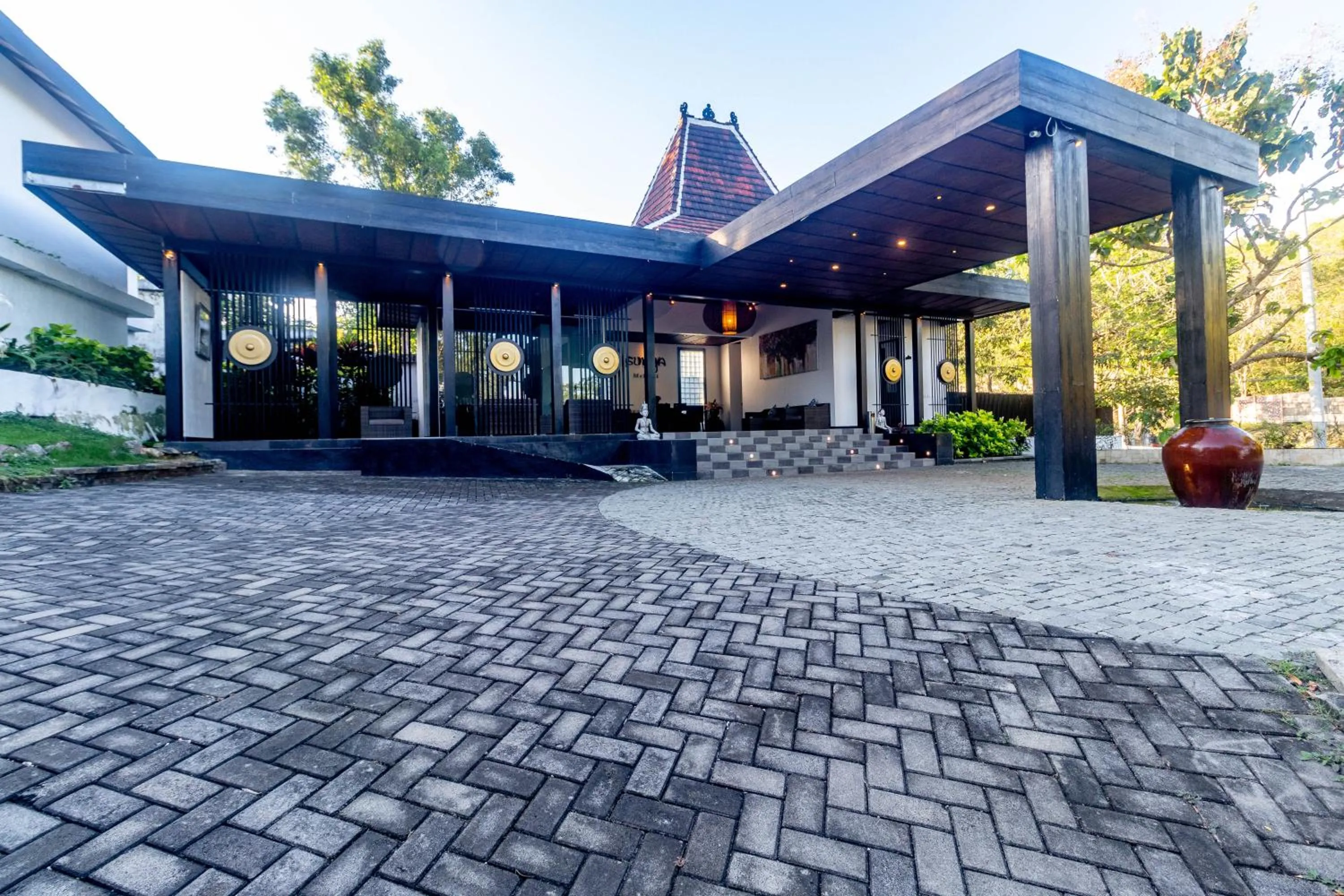 Lobby or reception in Surya Melasti Beach Villa
