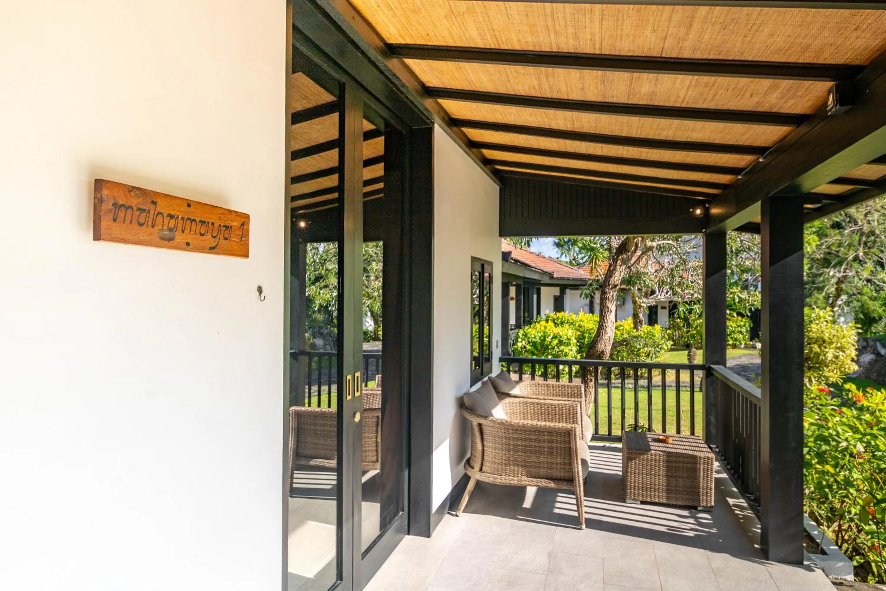 Facade/entrance in Surya Melasti Beach Villa