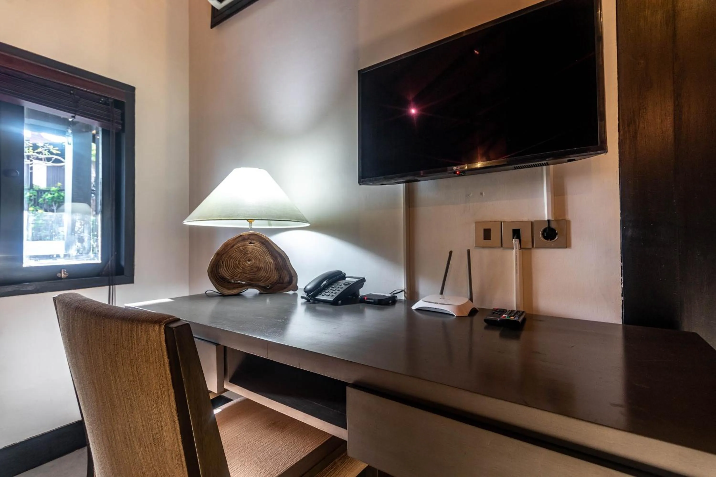 Communal lounge/ TV room in Surya Melasti Beach Villa