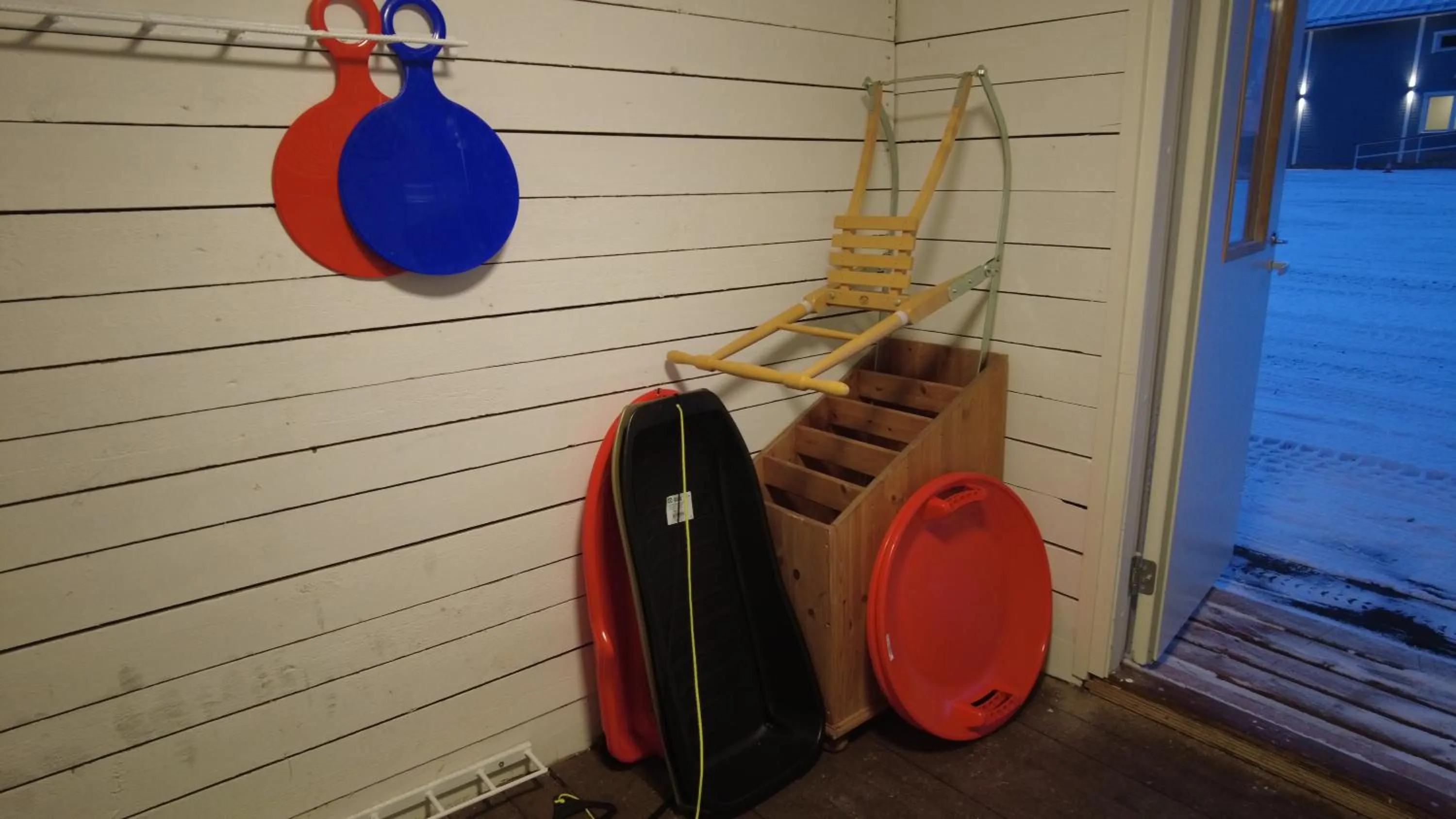 Skiing in Lapin Satu