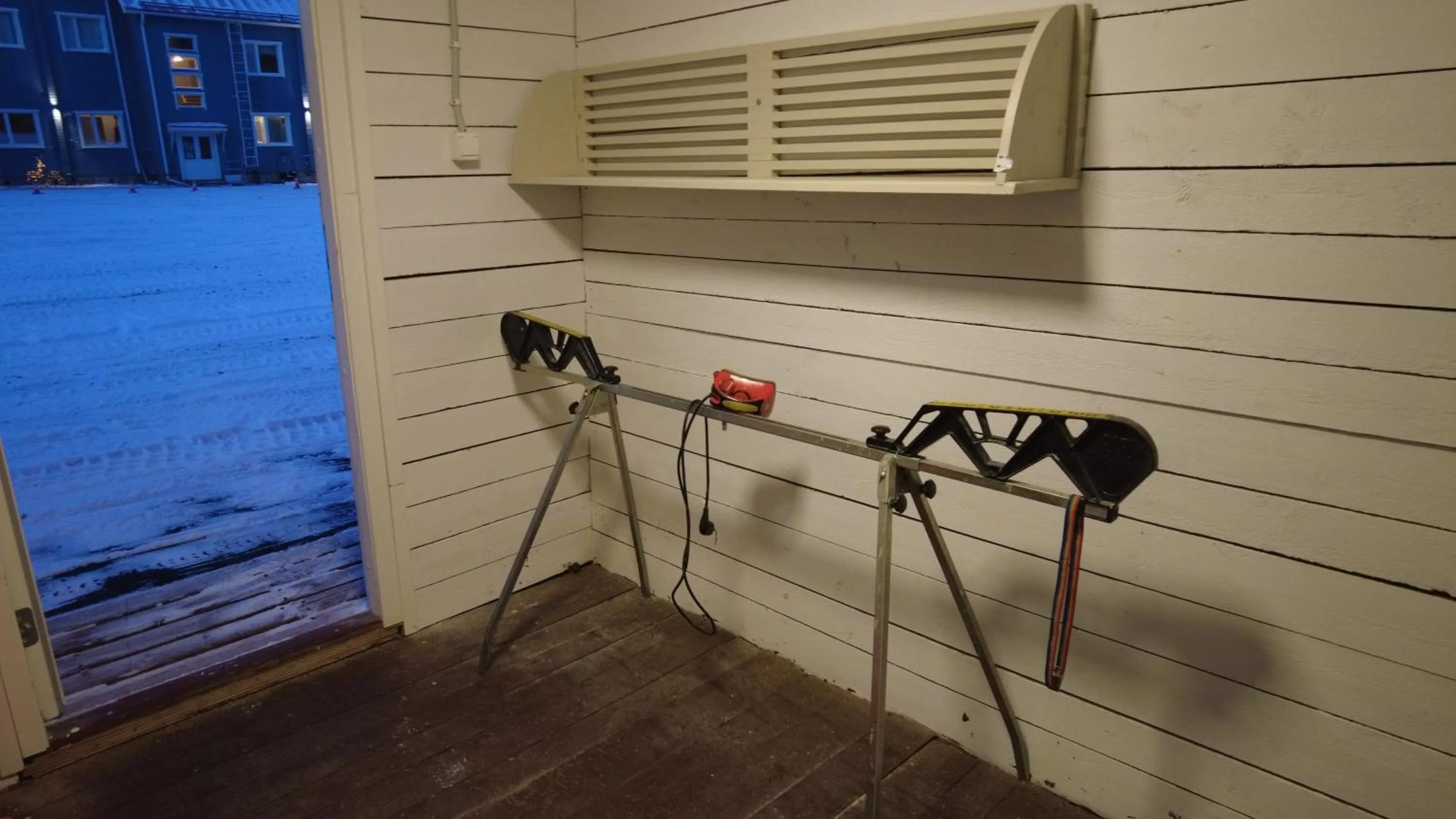 Skiing in Lapin Satu