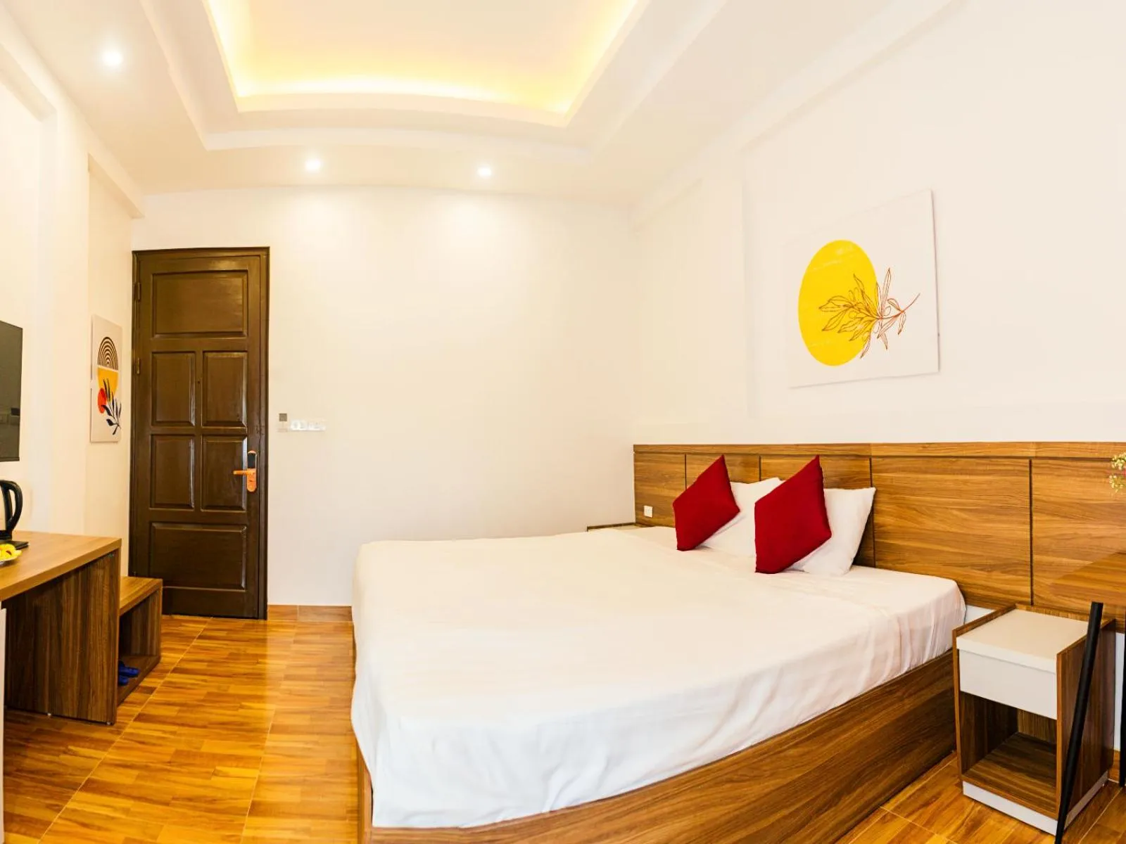 Bed in Bai Chay Panda Hotel