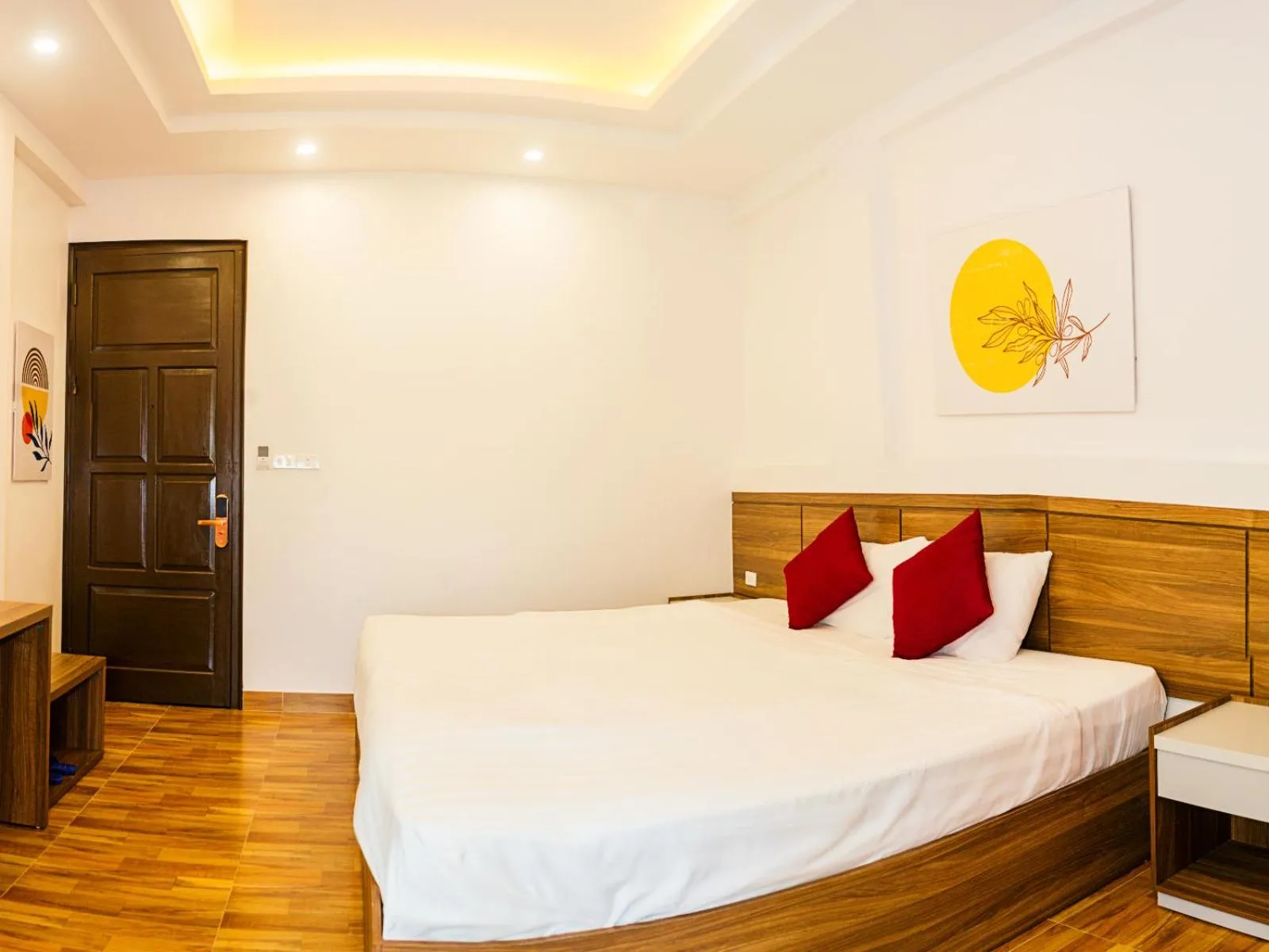 Bed in Bai Chay Panda Hotel