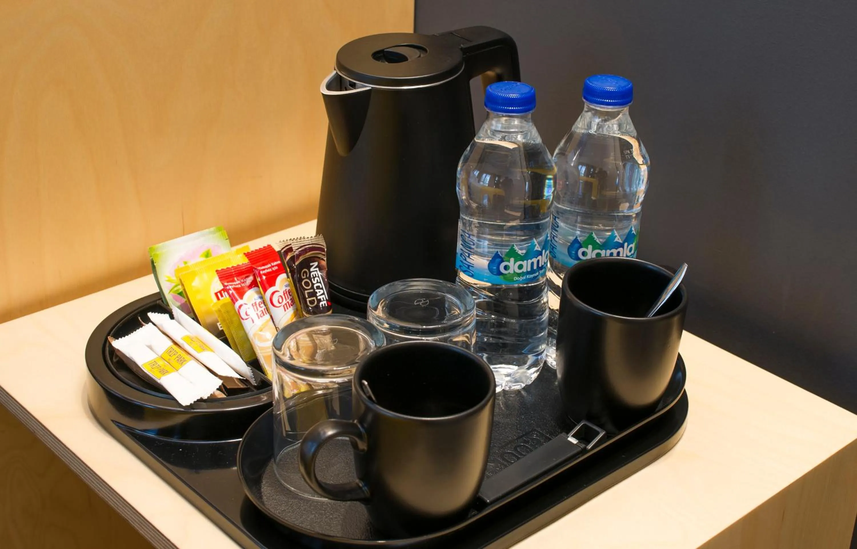 Coffee/tea facilities in Trip Park Hotel
