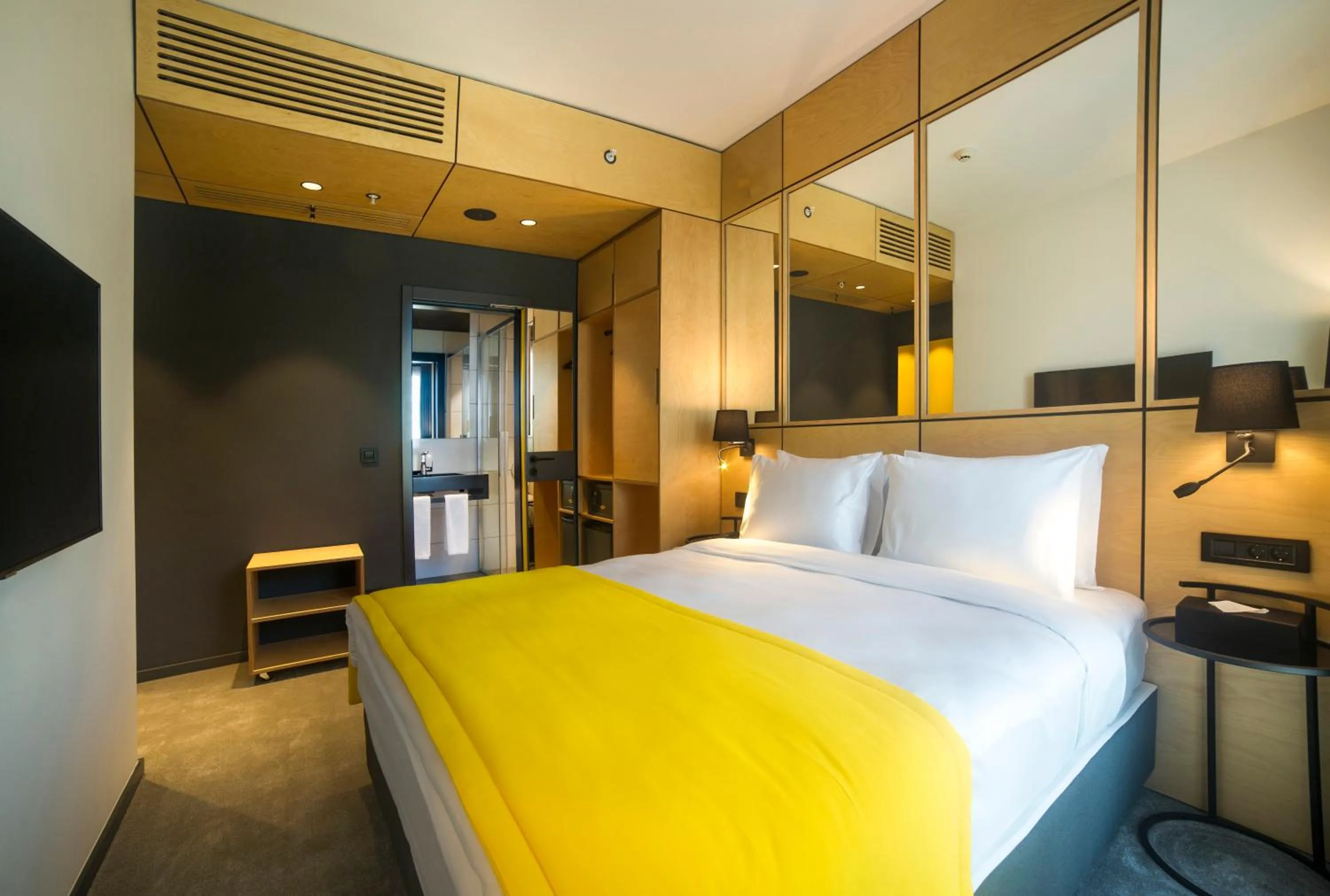 Bed in Trip Park Hotel