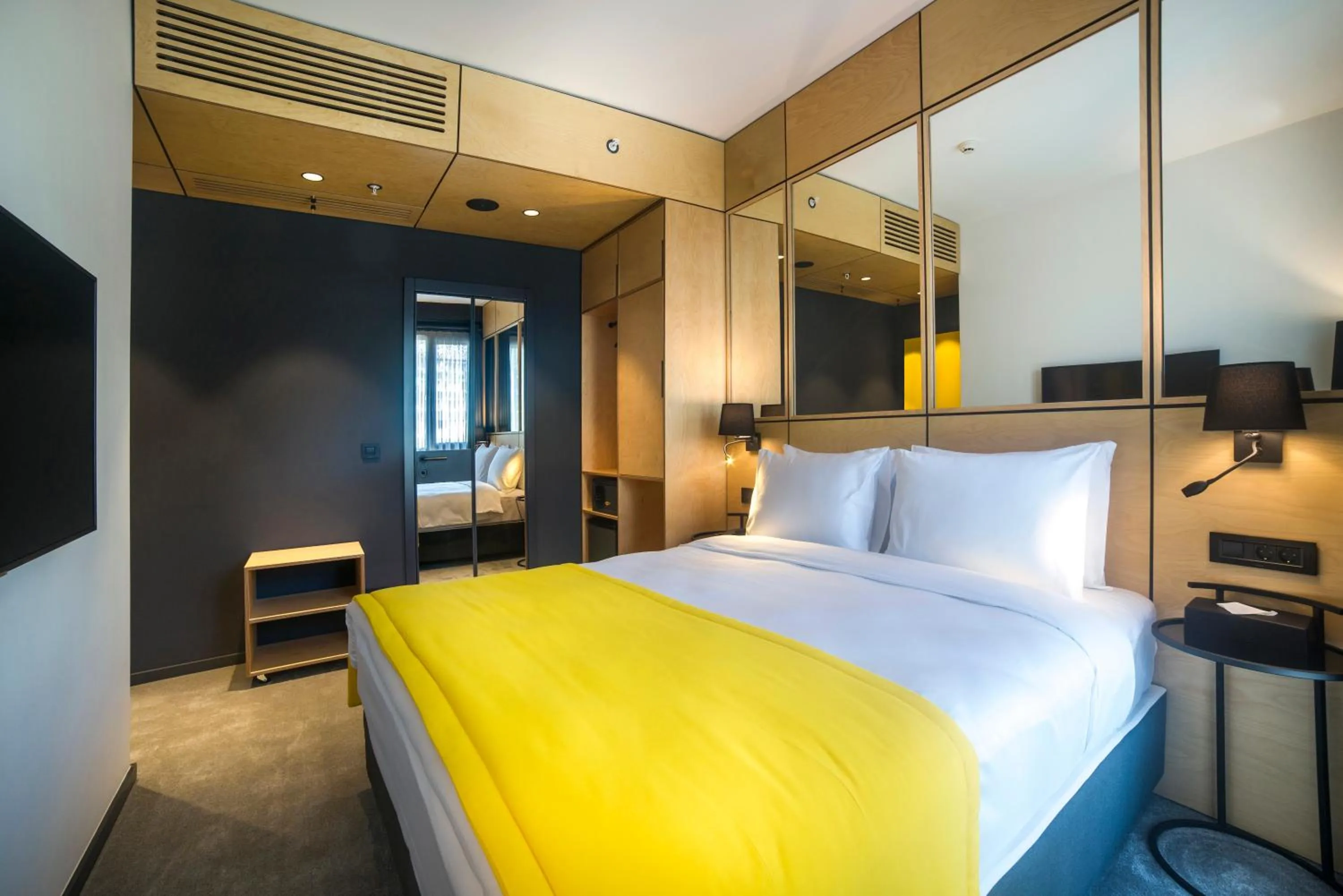 Bed in Trip Park Hotel