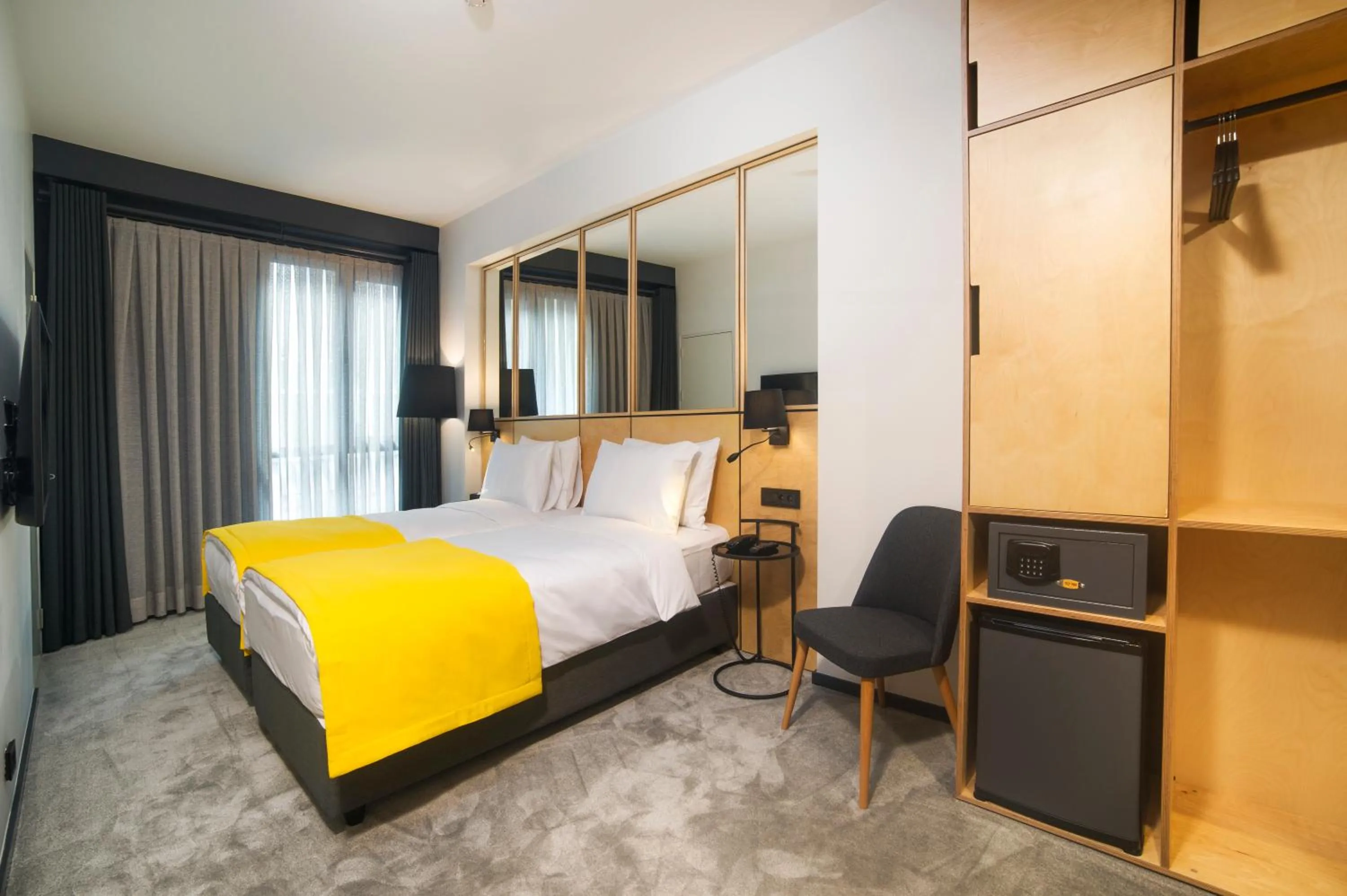 Bed in Trip Park Hotel