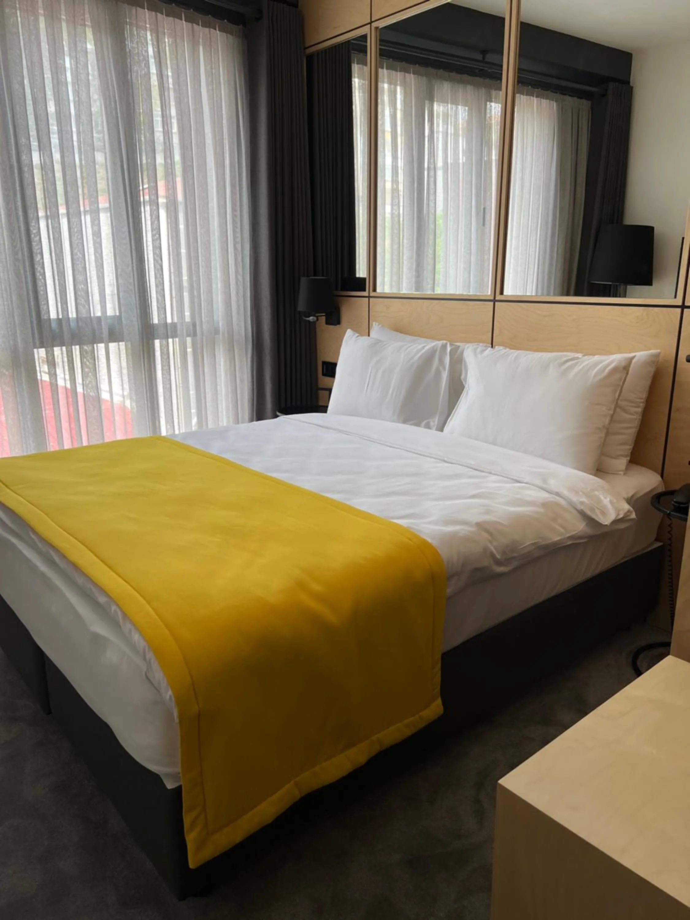 Bed in Trip Park Hotel