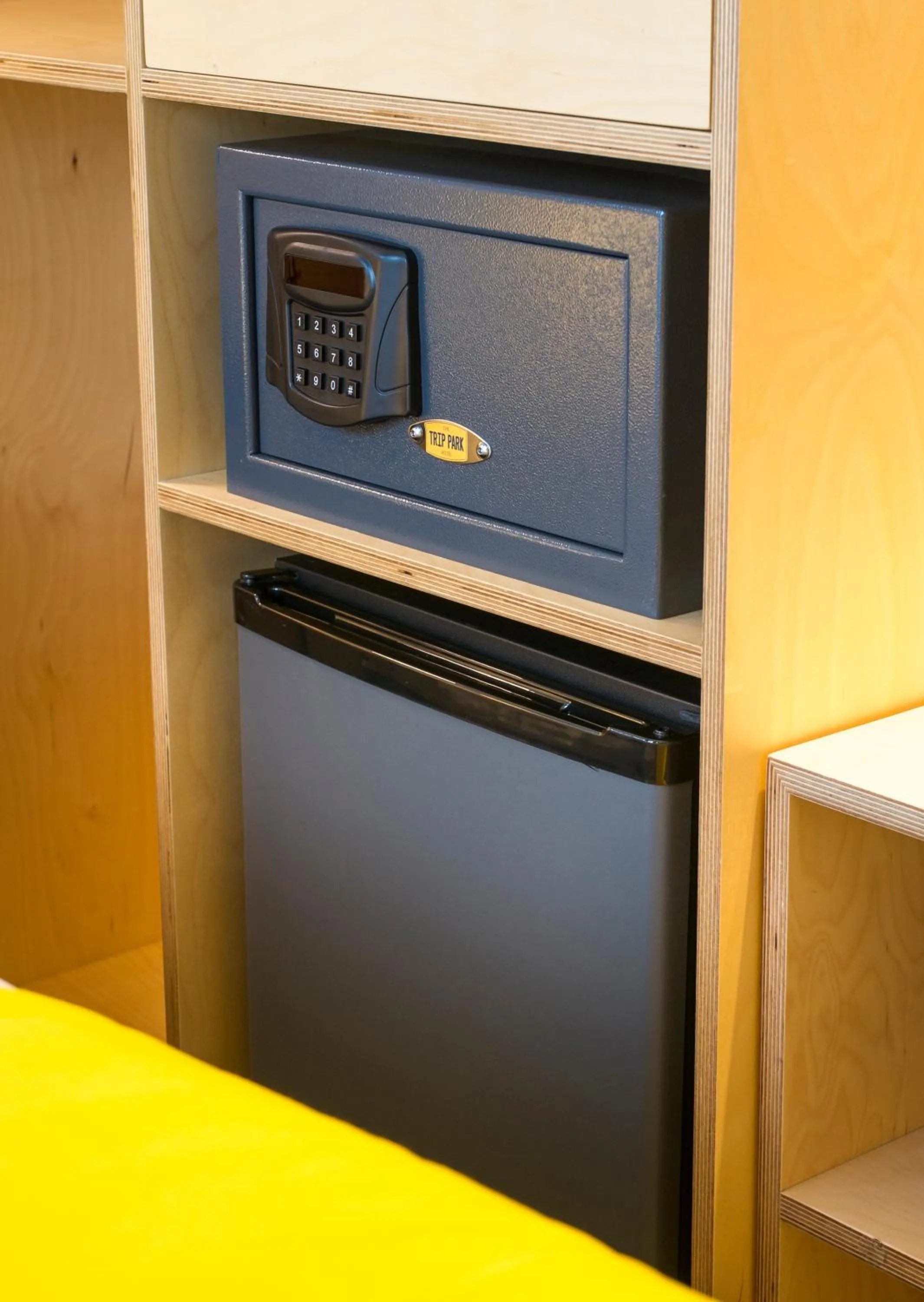 safe in Trip Park Hotel