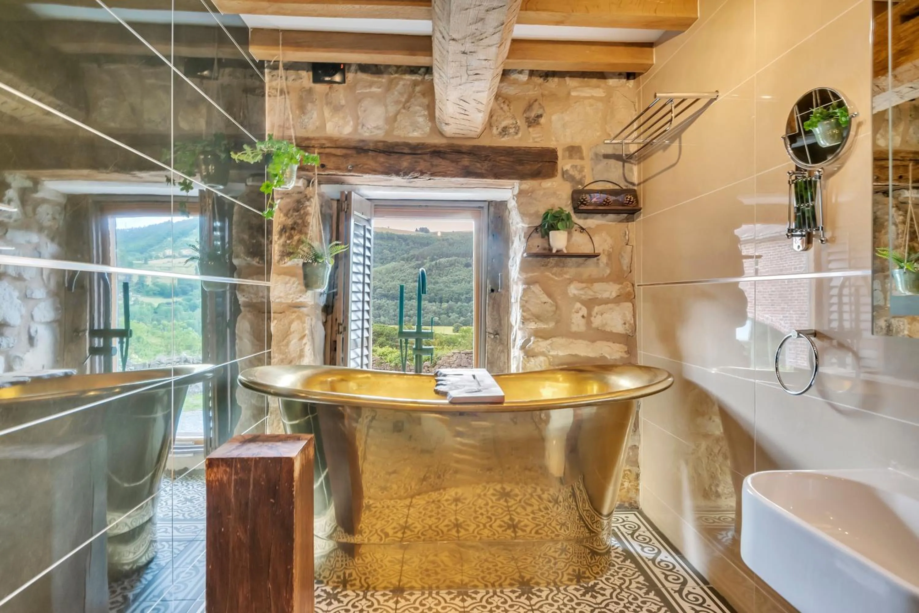 Bathroom in The Cowshed