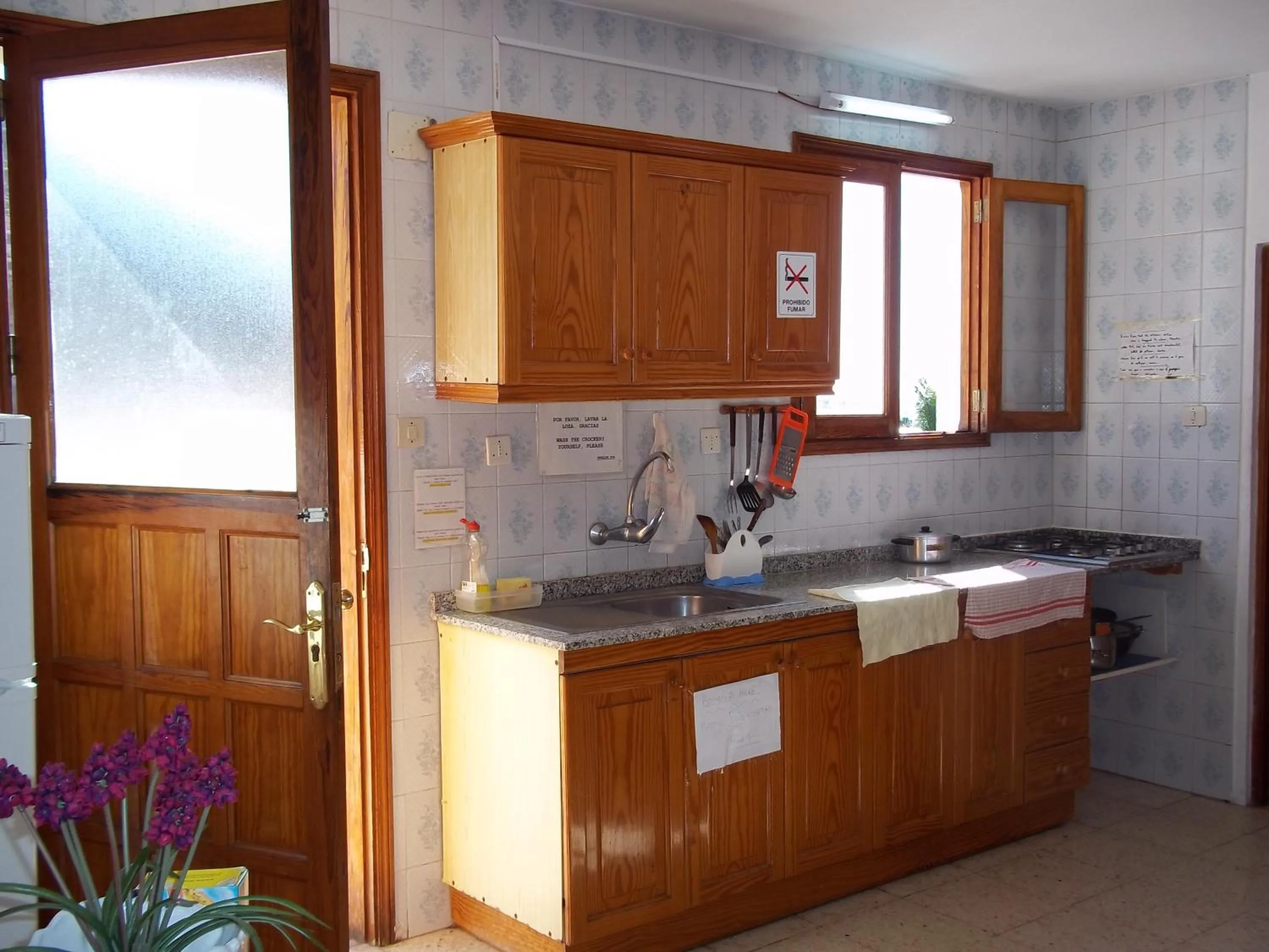 Kitchen or kitchenette in Pension Eva
