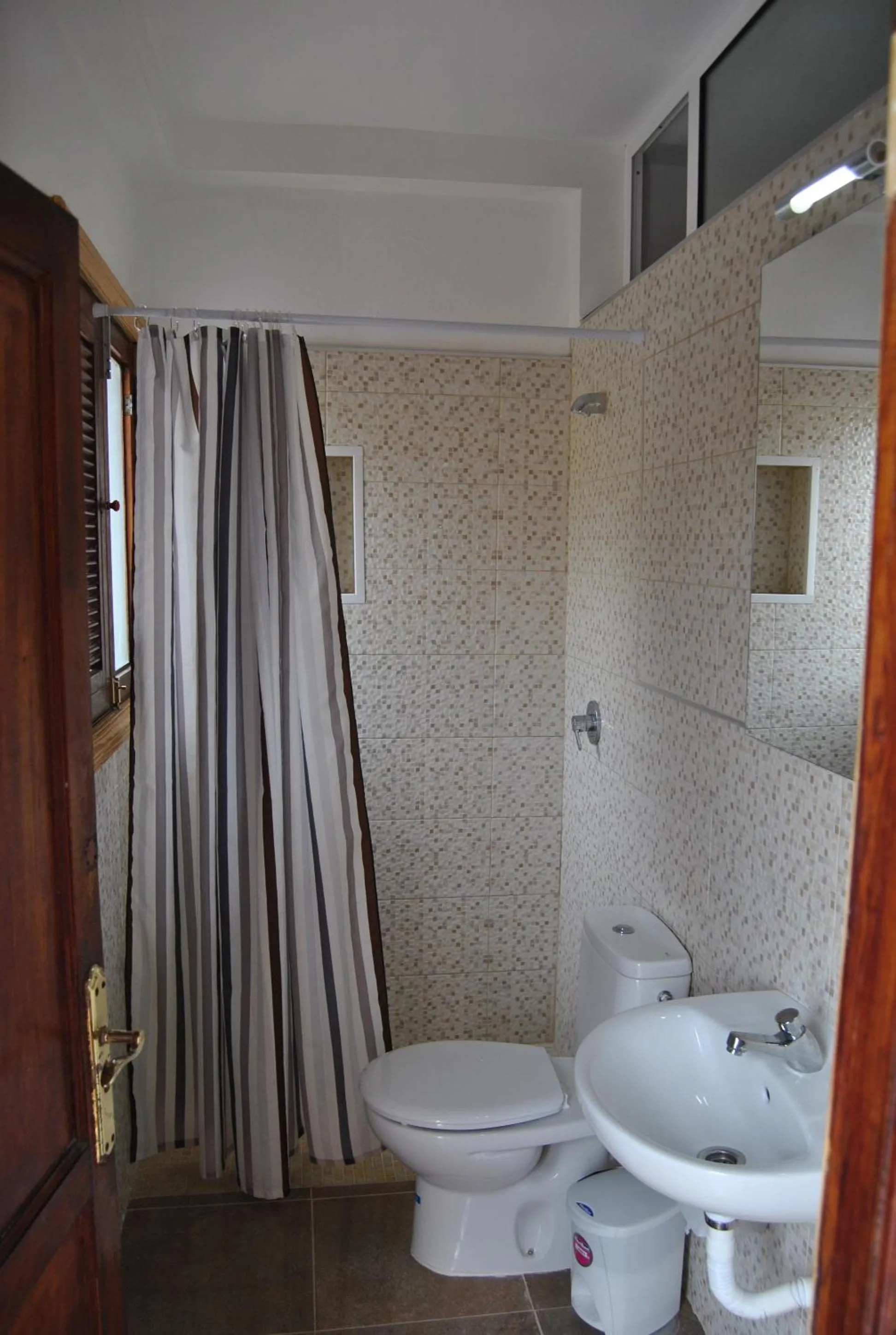 Bathroom in Pension Eva