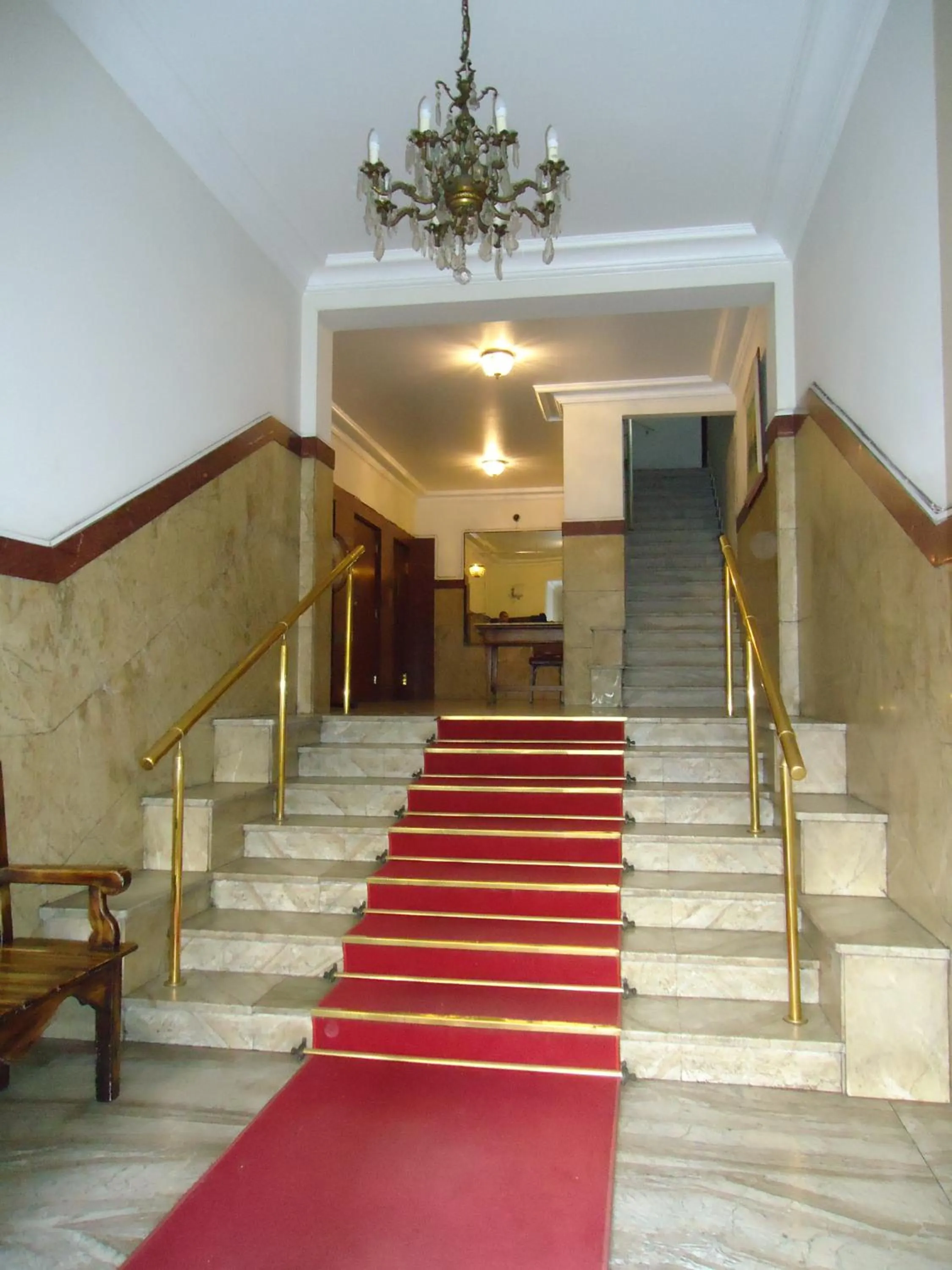 Lobby or reception in Copacabana 3 quartos ar cond a 2 qds da praia