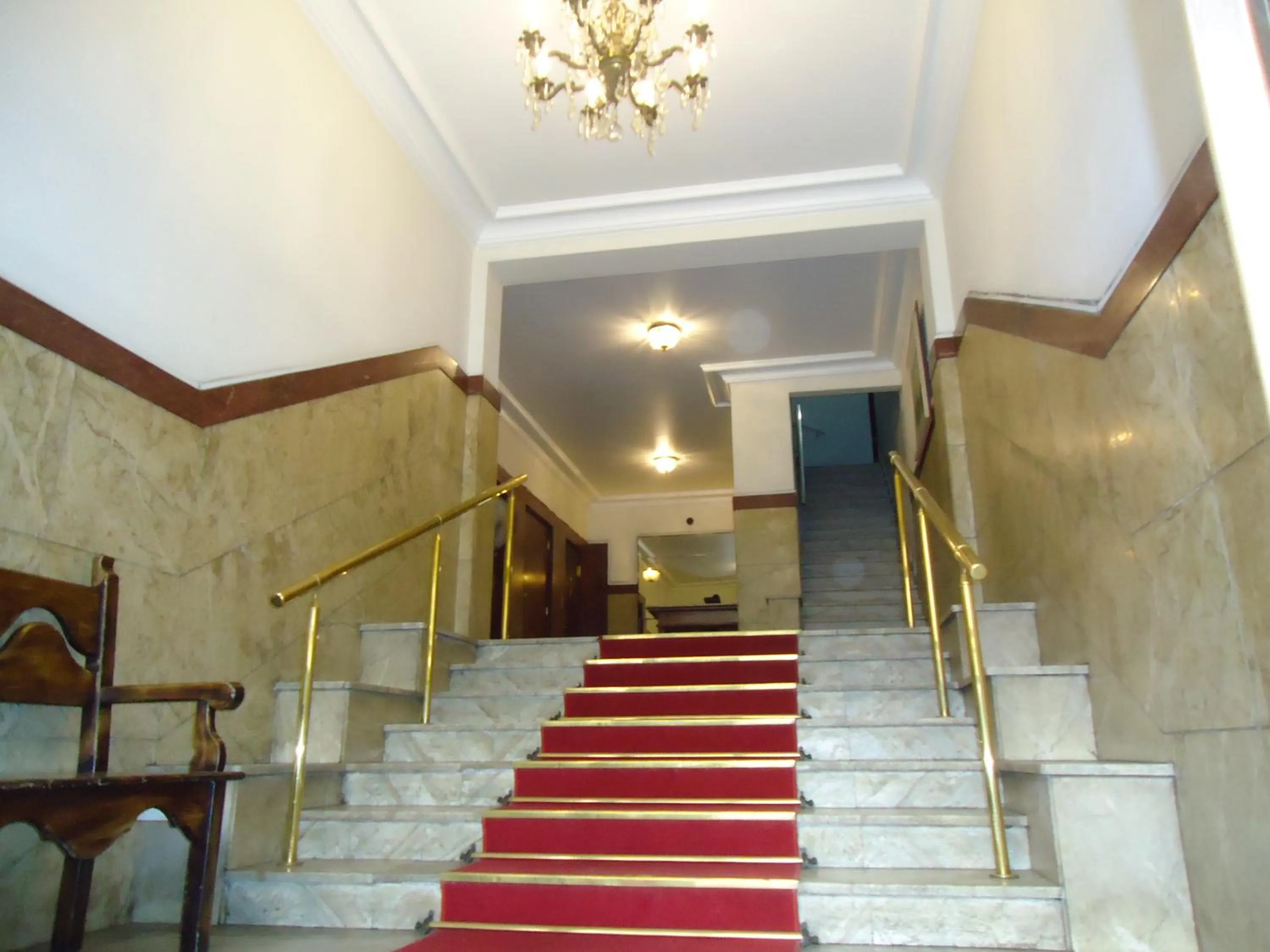 Lobby or reception in Copacabana 3 quartos ar cond a 2 qds da praia