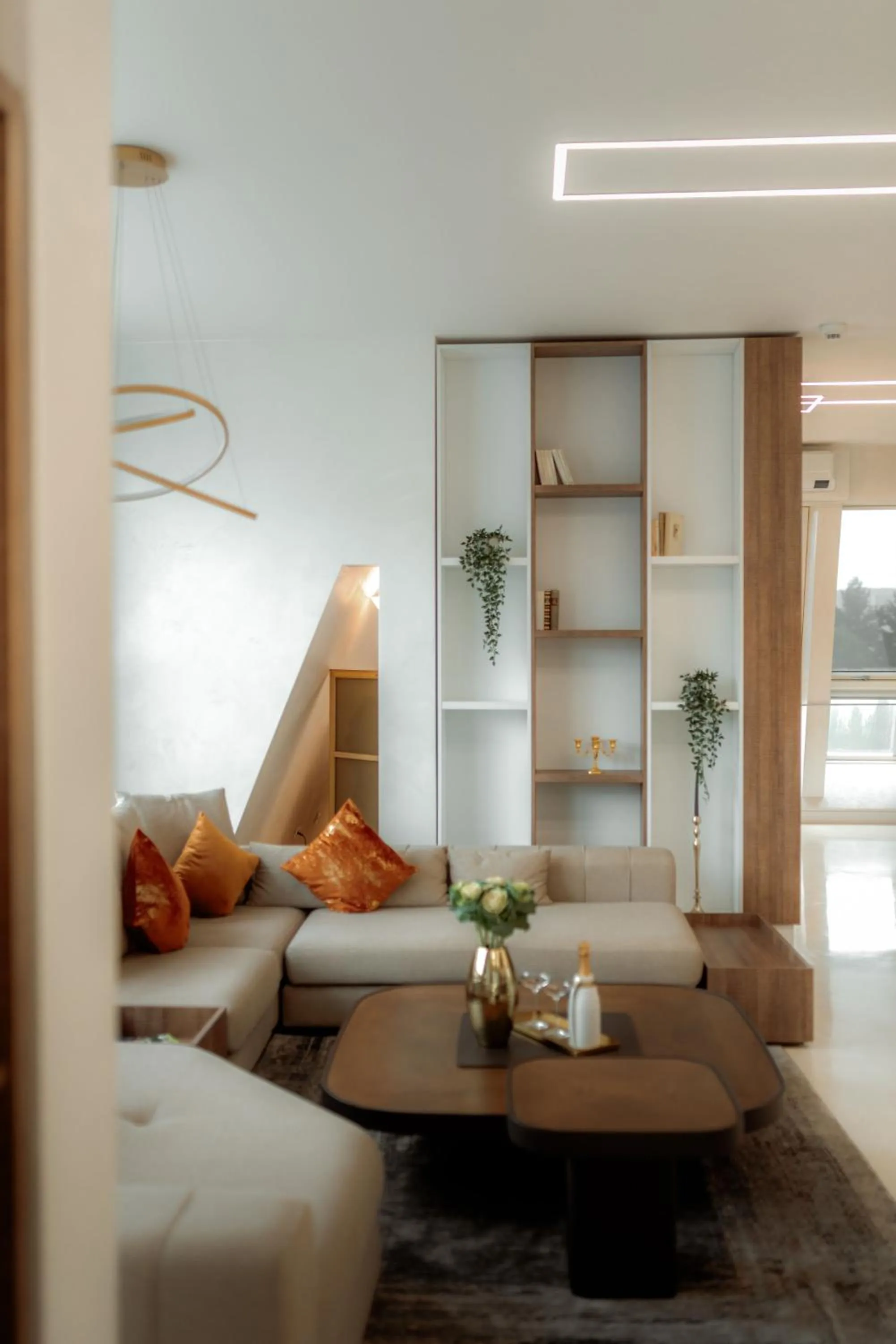 Living room in NED Hotel