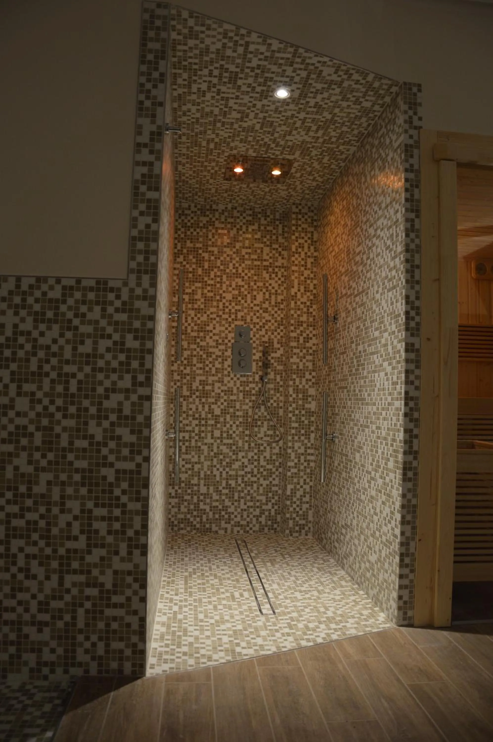 Shower in Hotel Blanchetti