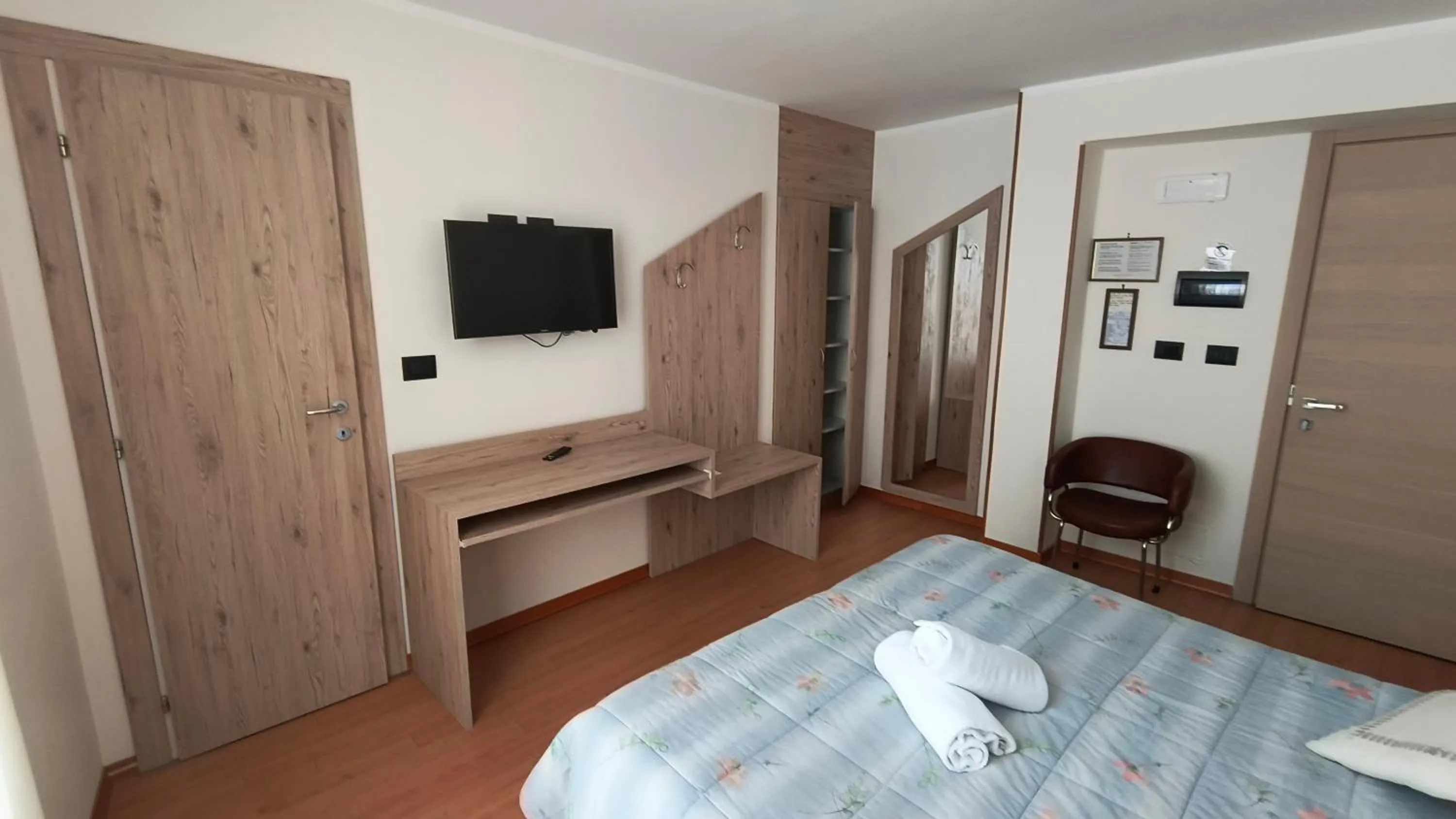 Bed in Hotel Blanchetti