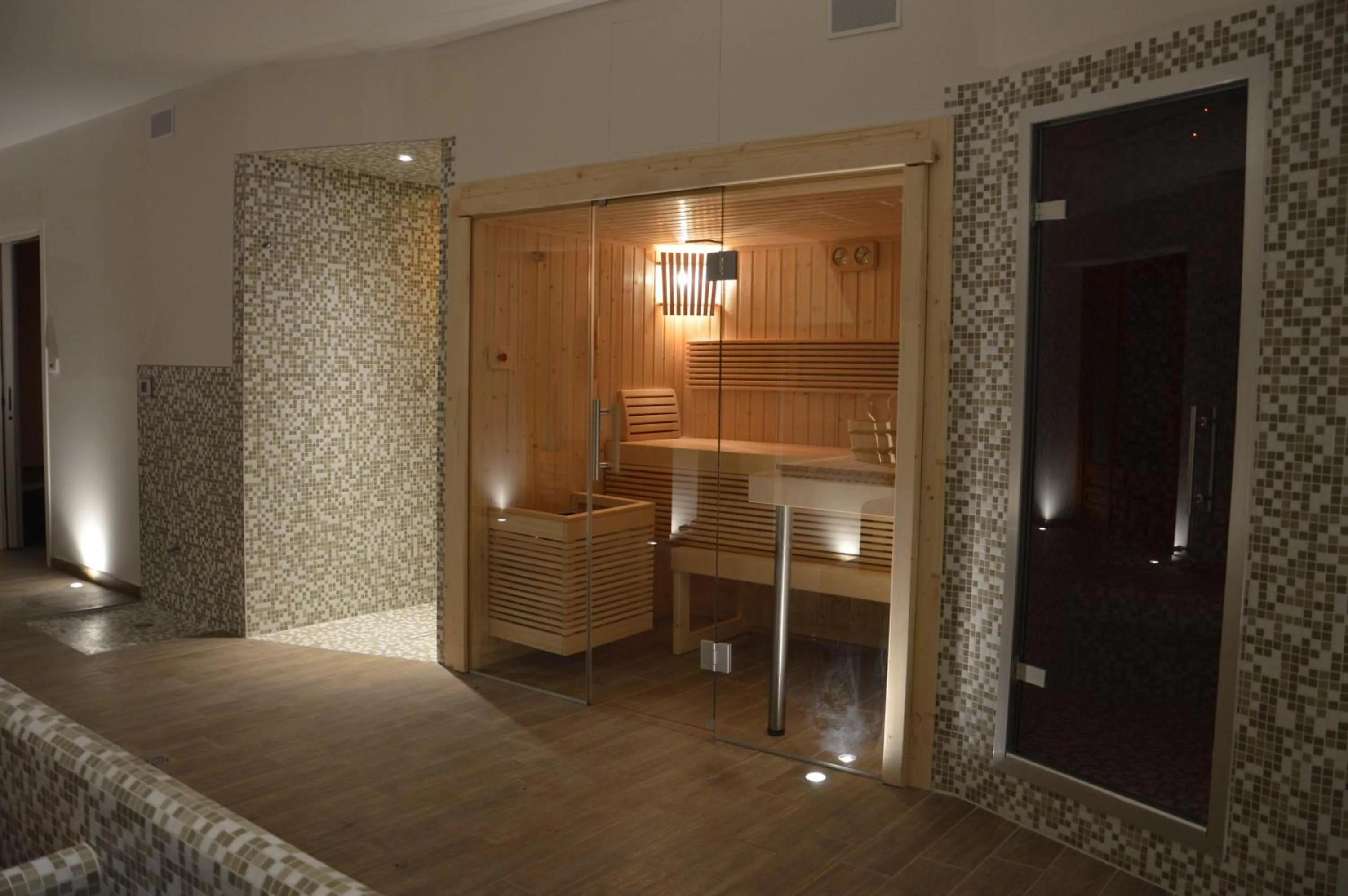Sauna in Hotel Blanchetti