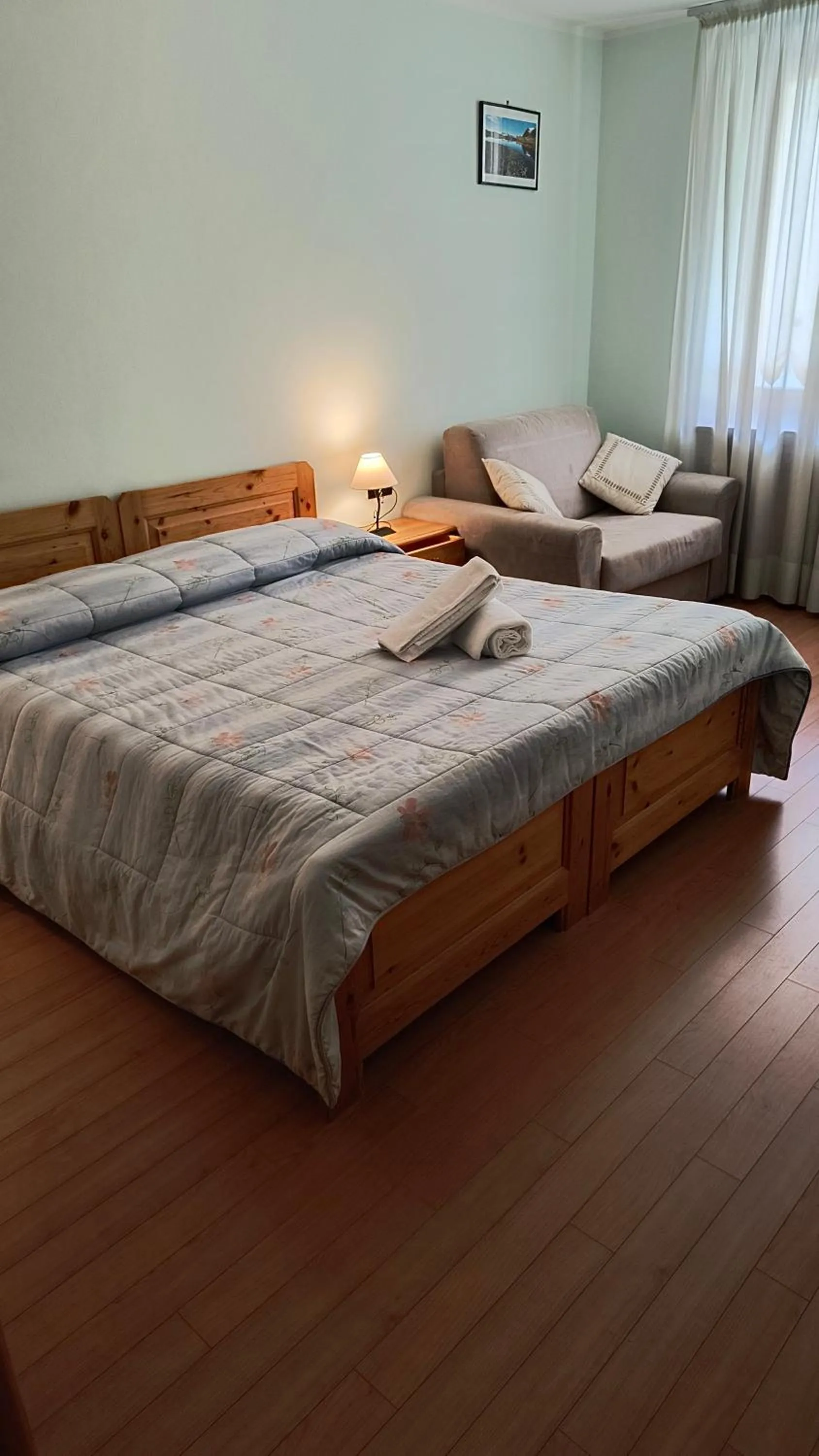 Bed in Hotel Blanchetti