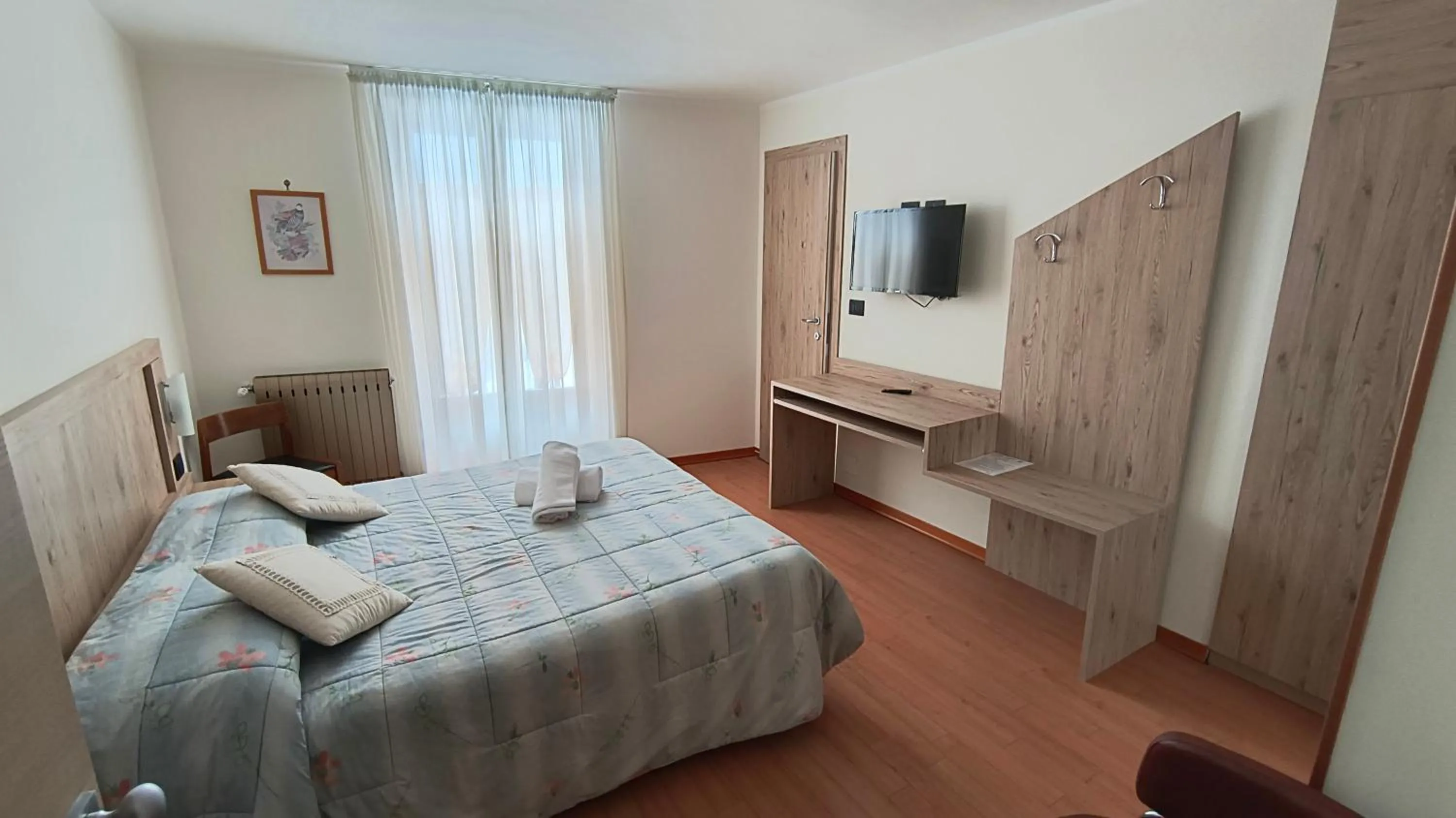 Bed in Hotel Blanchetti