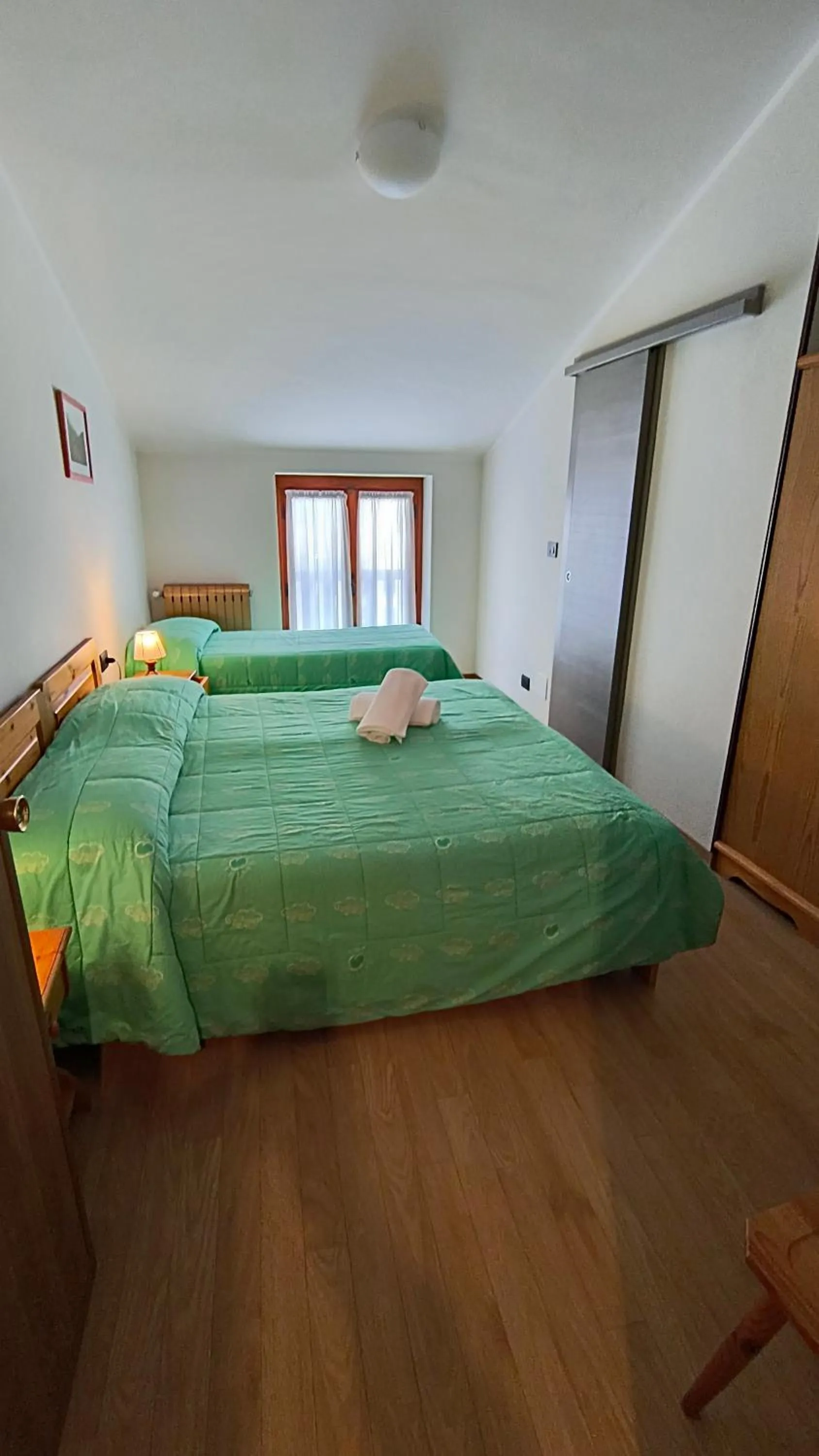 Bed in Hotel Blanchetti