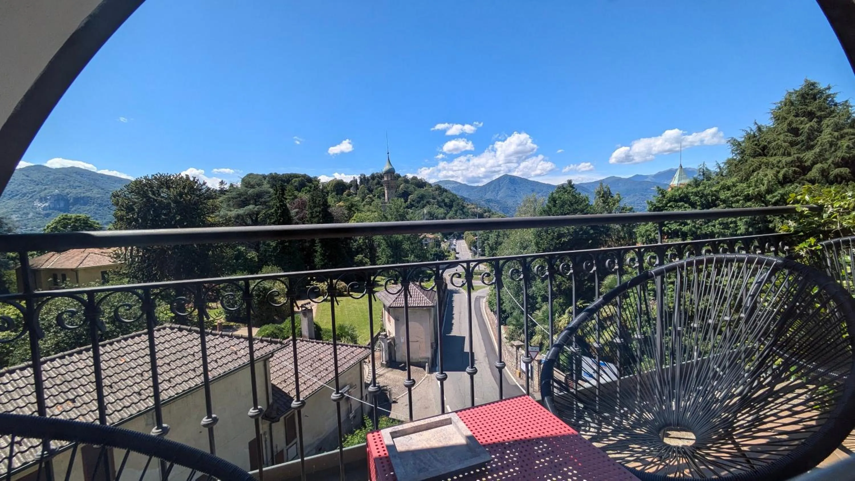 Natural landscape in hotel garni Santa Caterina