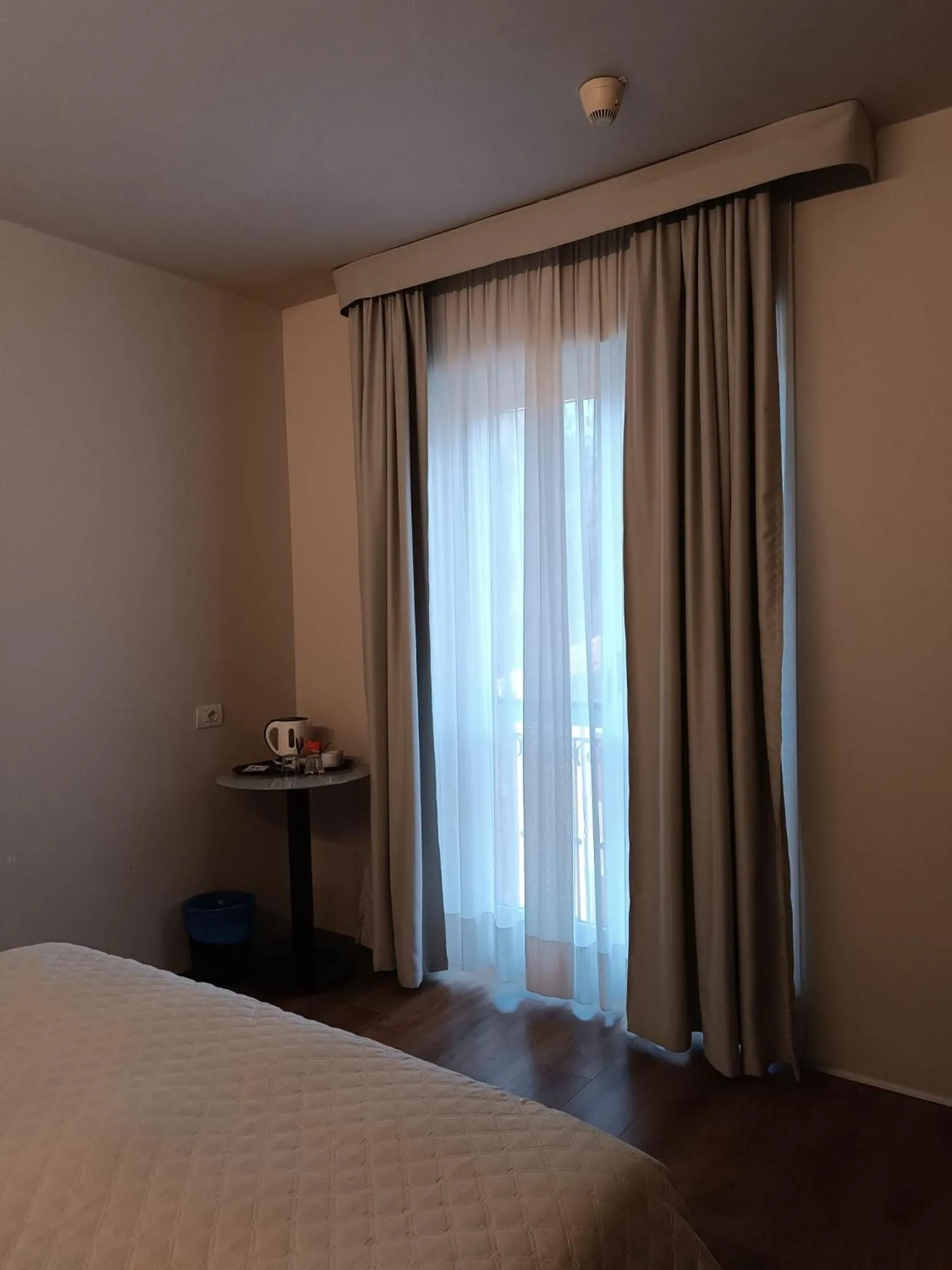 Bed in hotel garni Santa Caterina