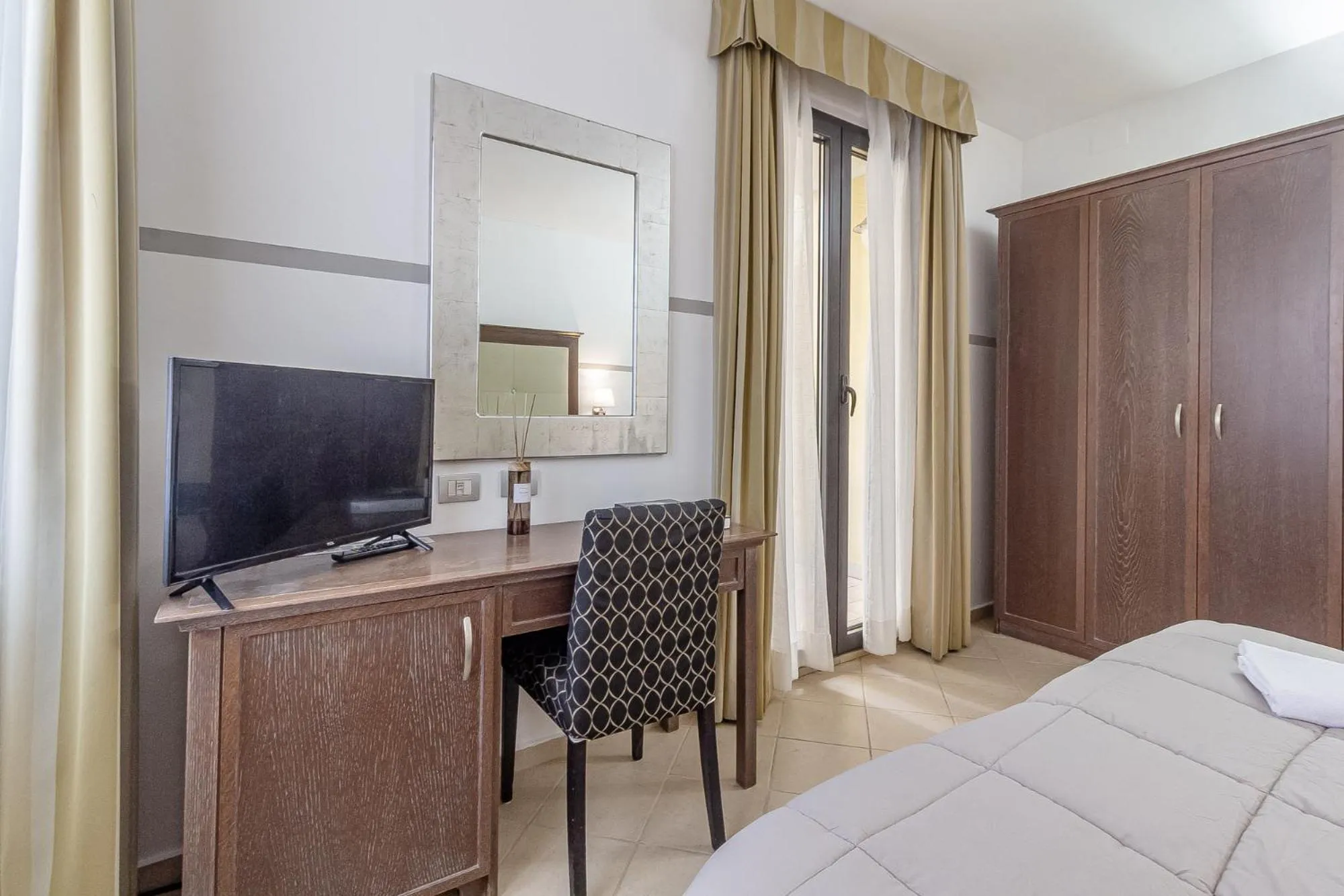 Bedroom in Hotel Vittorio Emanuele