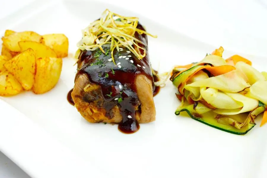 Food close-up in Hotel Mi Casa