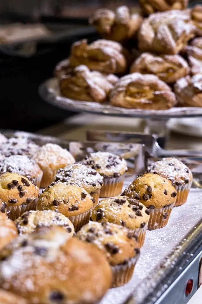 Continental breakfast in Hotel Desenzano
