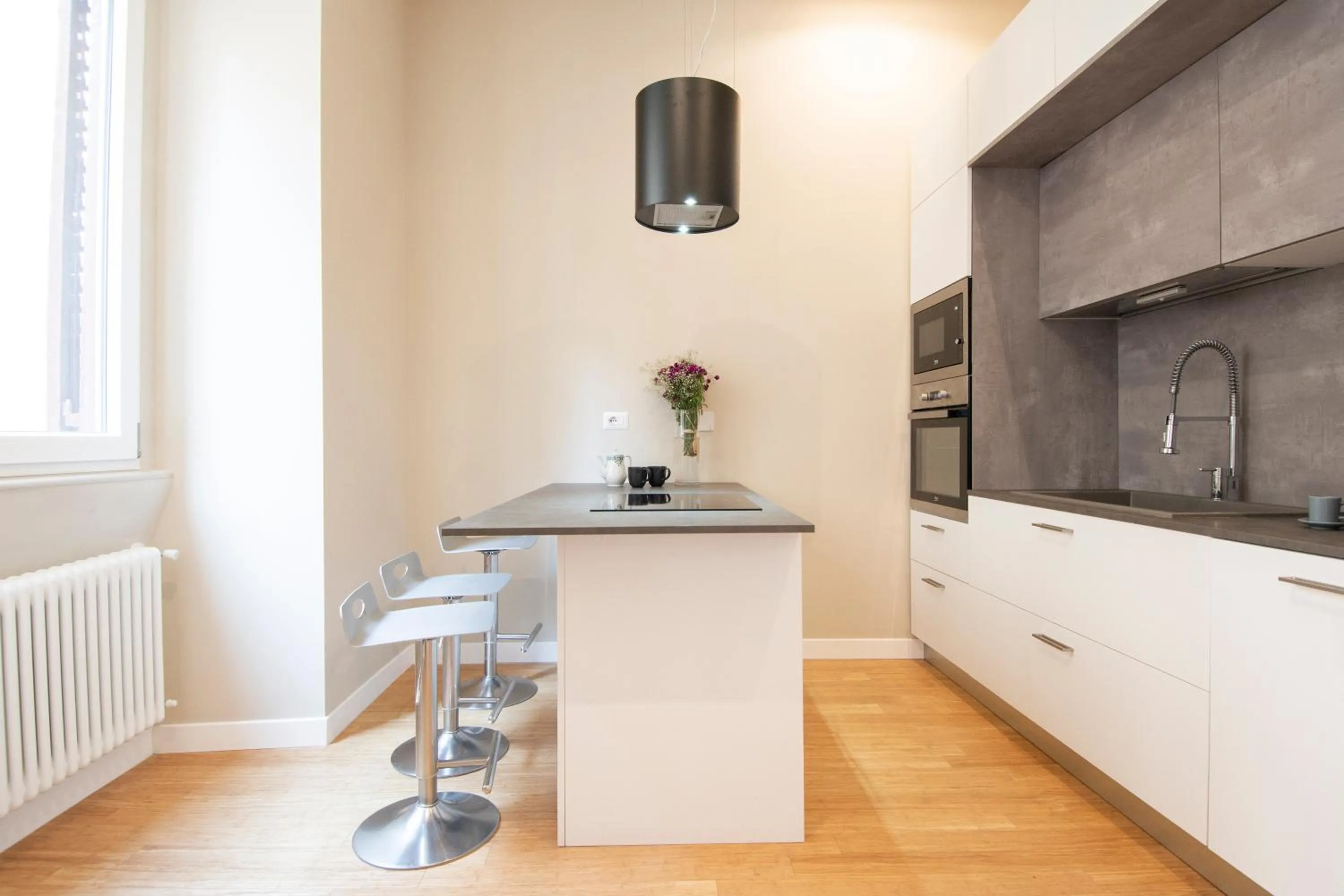 Kitchen or kitchenette in Boutique Hotel Galatea